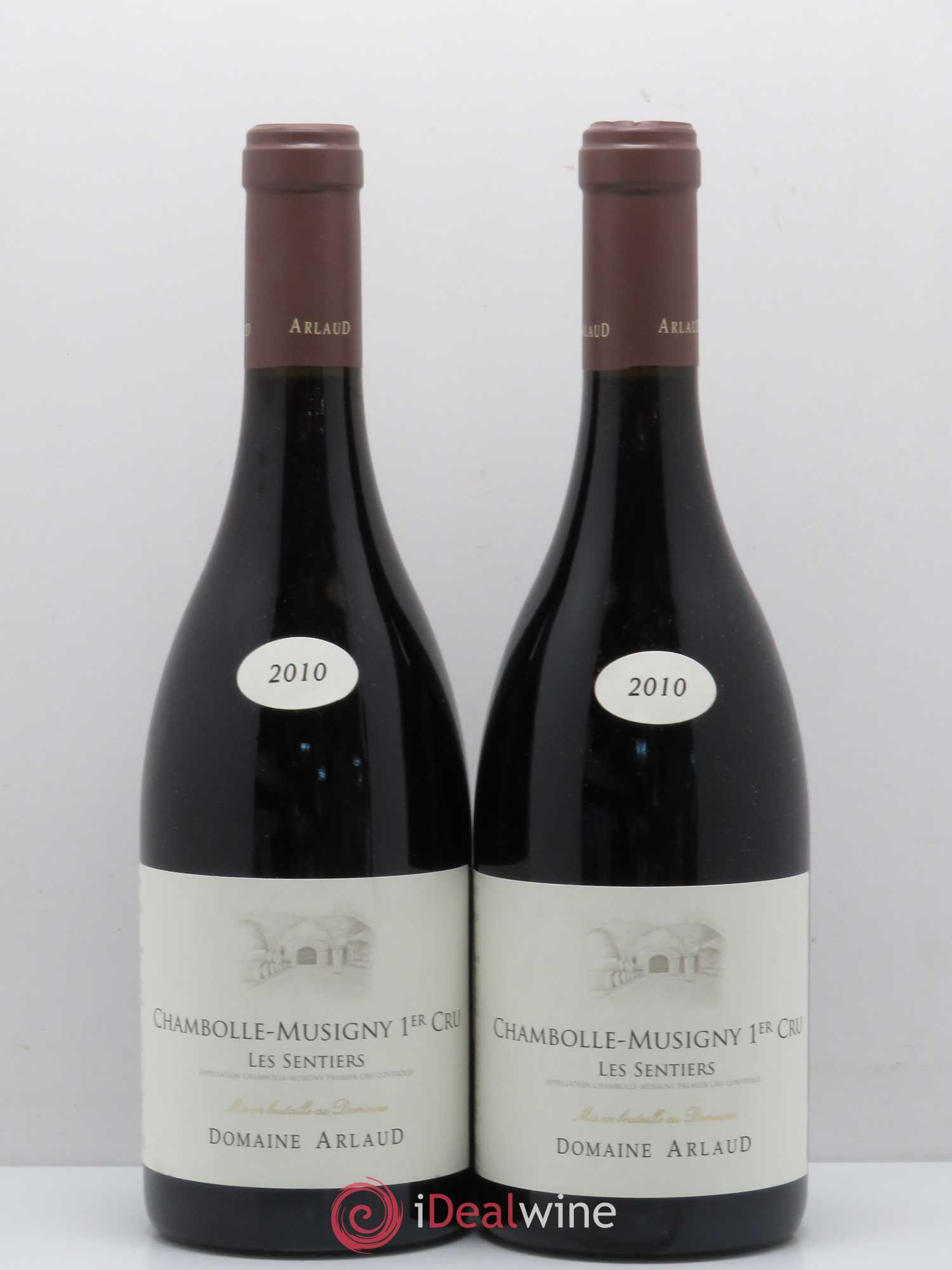 Chambolle-Musigny 1er Cru Les Sentiers Arlaud 2010 - Lot de 2 bouteilles - 0