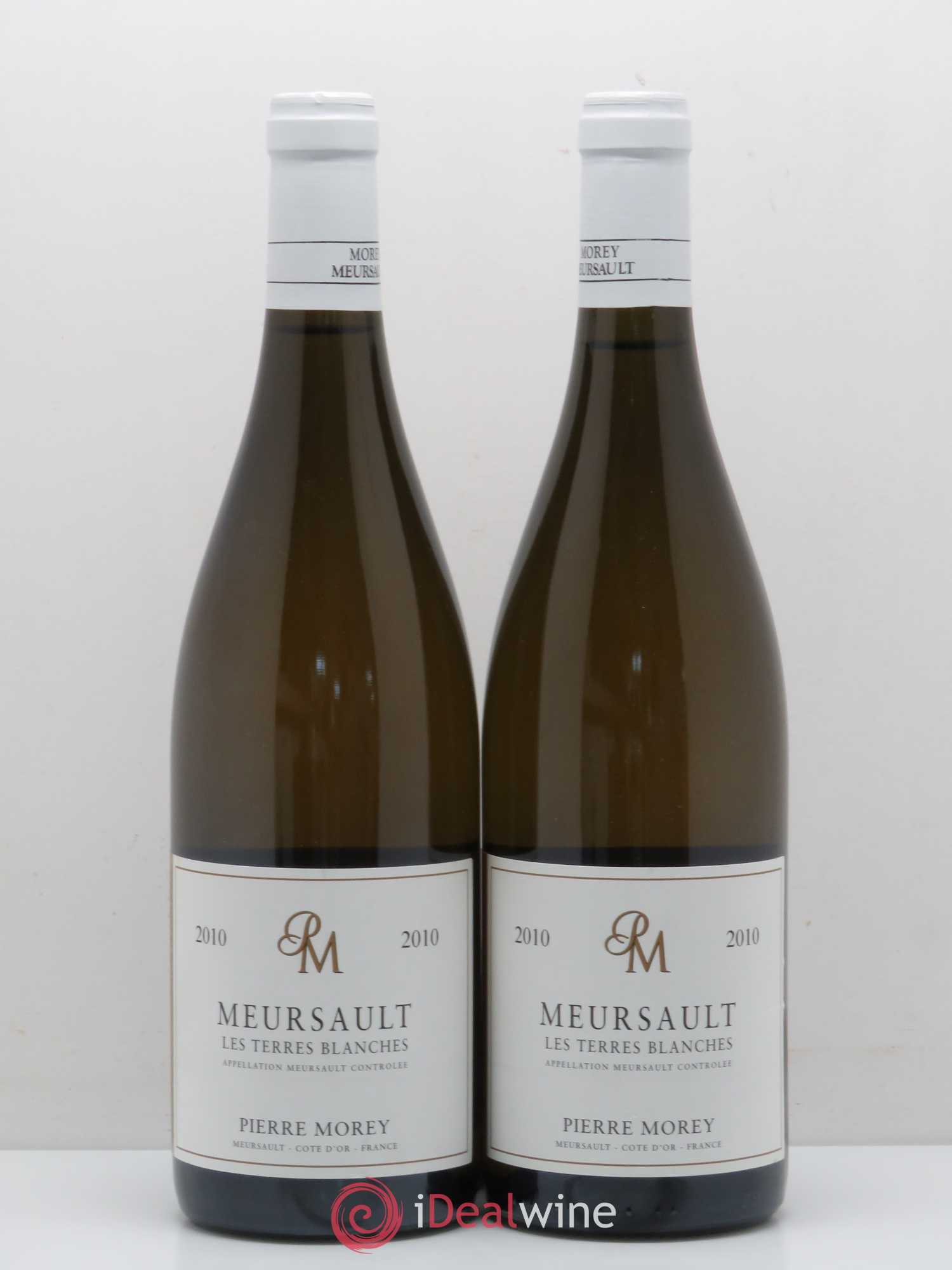 Meursault Pierre Morey (Domaine) Les terres blanches 2010 - Posten von 2 Flaschen - 0