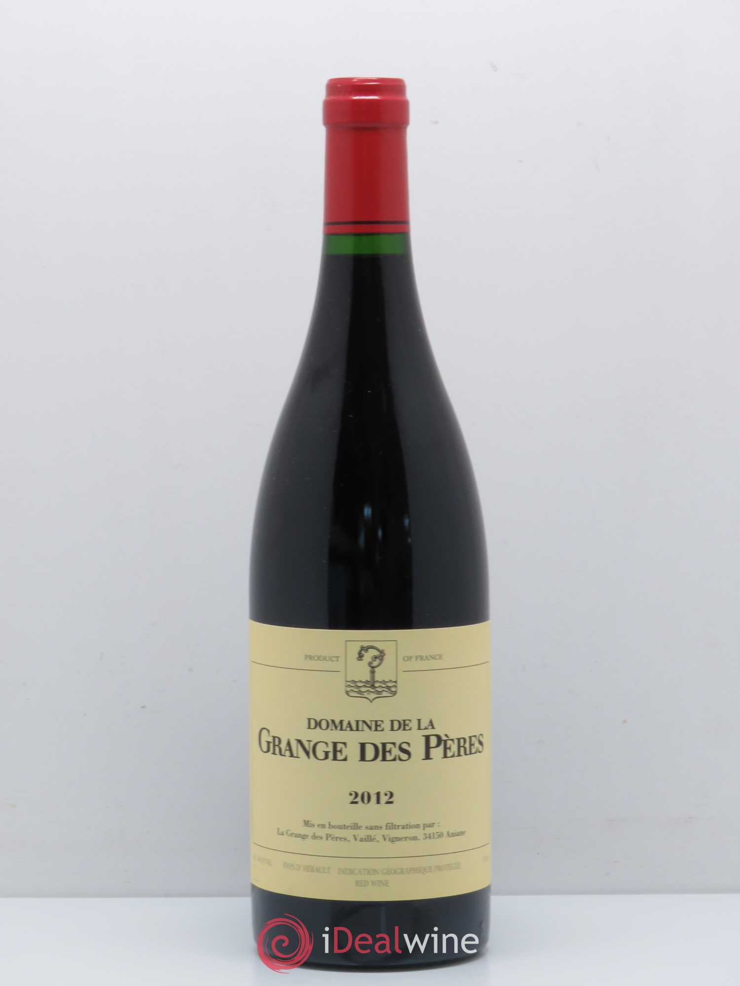 Pays d'Hérault Grange des Pères Laurent Vaillé 2012 - Lot de 1 bouteille - 0