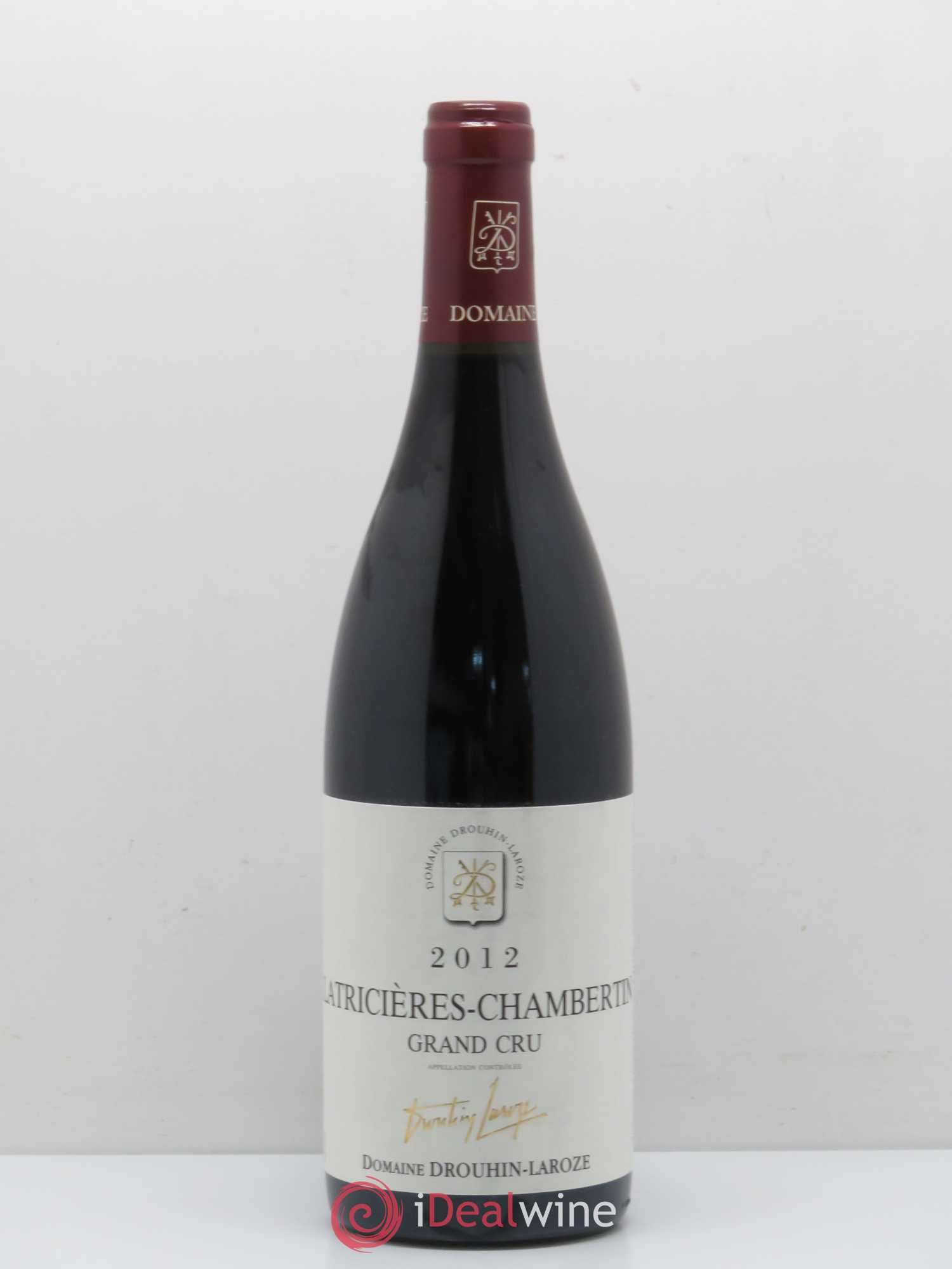 Latricières-Chambertin Grand Cru Domaine Drouhin-Laroze 2012 - Lot de 1 bouteille - 0