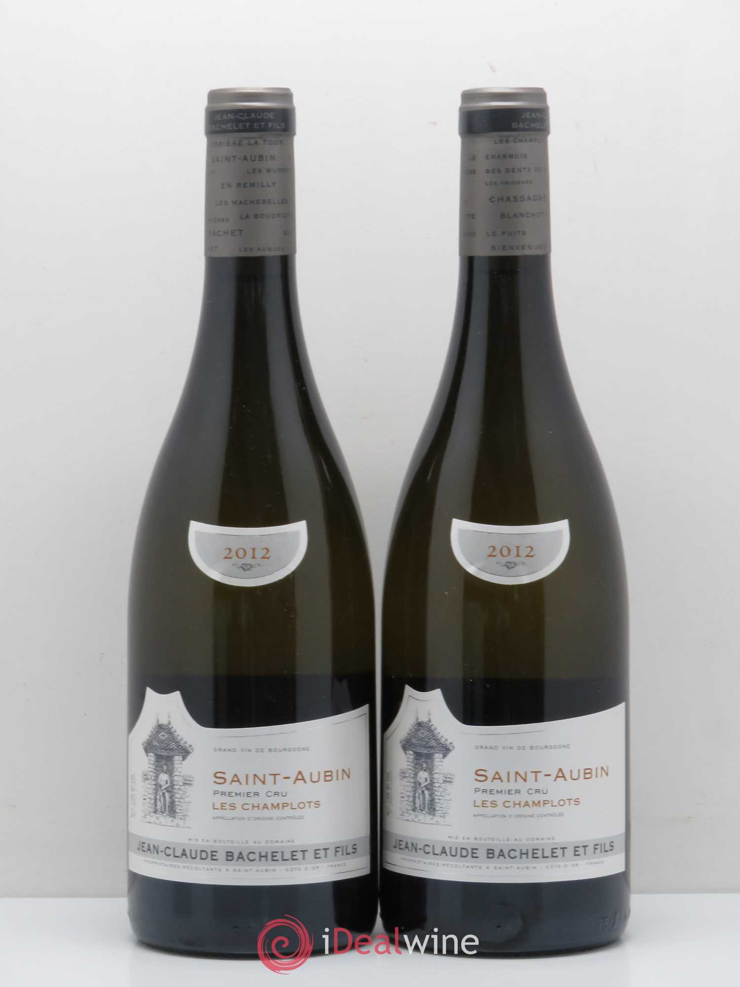 Saint-Aubin 1er Cru Les Champlots Domaine Jean Claude Bachelet & Fils 2012 - Posten von 2 Flaschen - 0