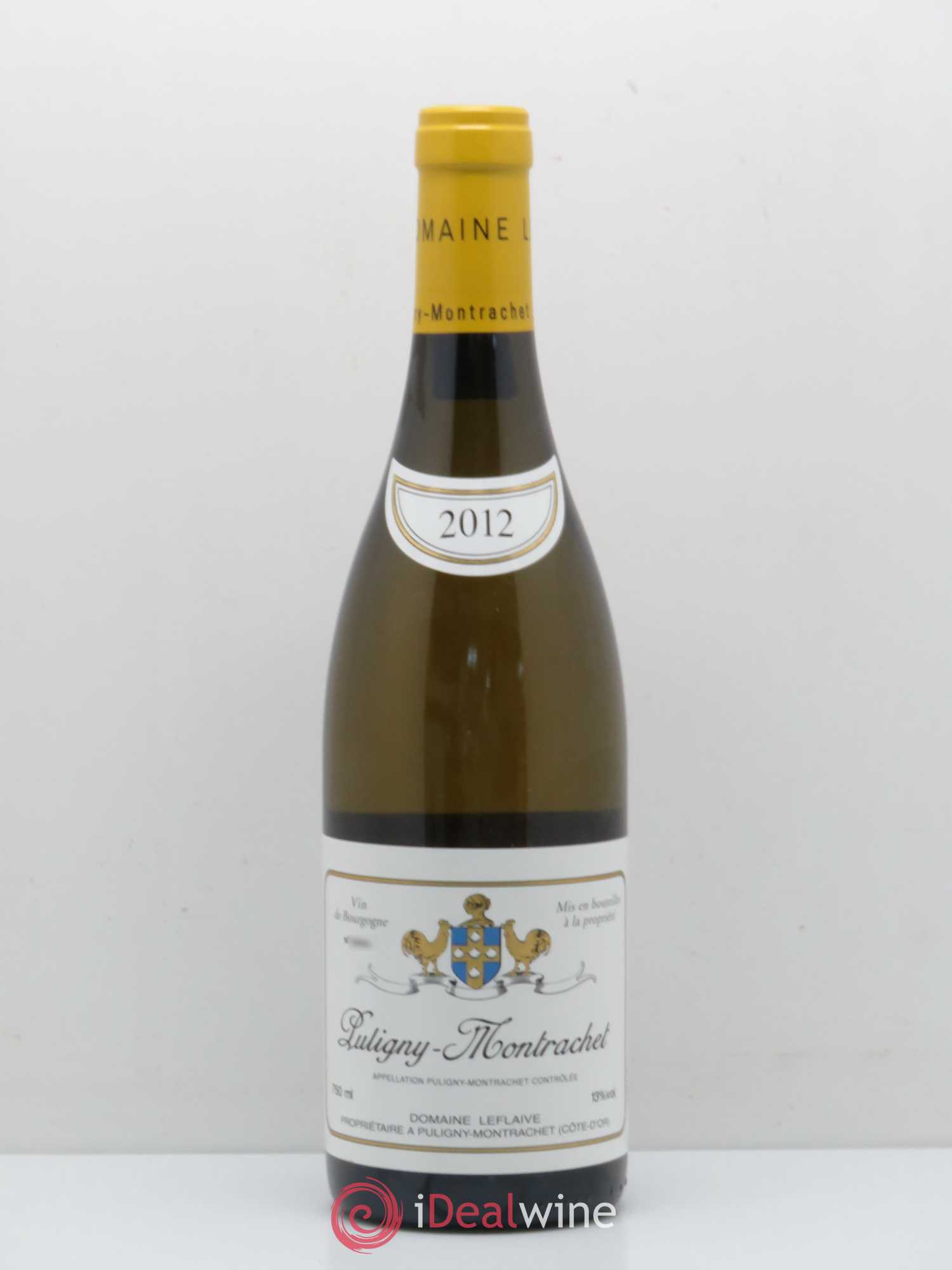 Puligny-Montrachet Leflaive (Domaine) 2012 - Lot de 1 bouteille - 0