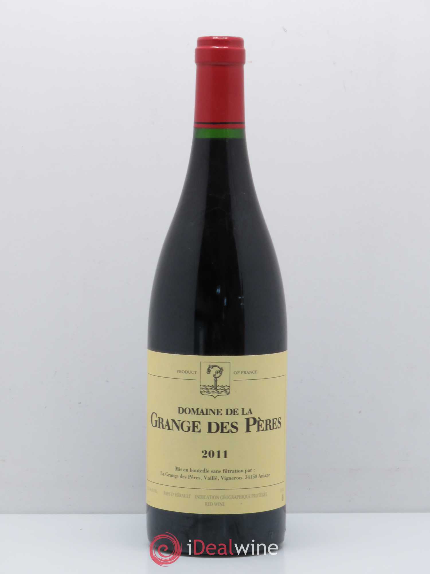 Pays d'Hérault Grange des Pères Laurent Vaillé 2011 - Lot de 1 bouteille - 0