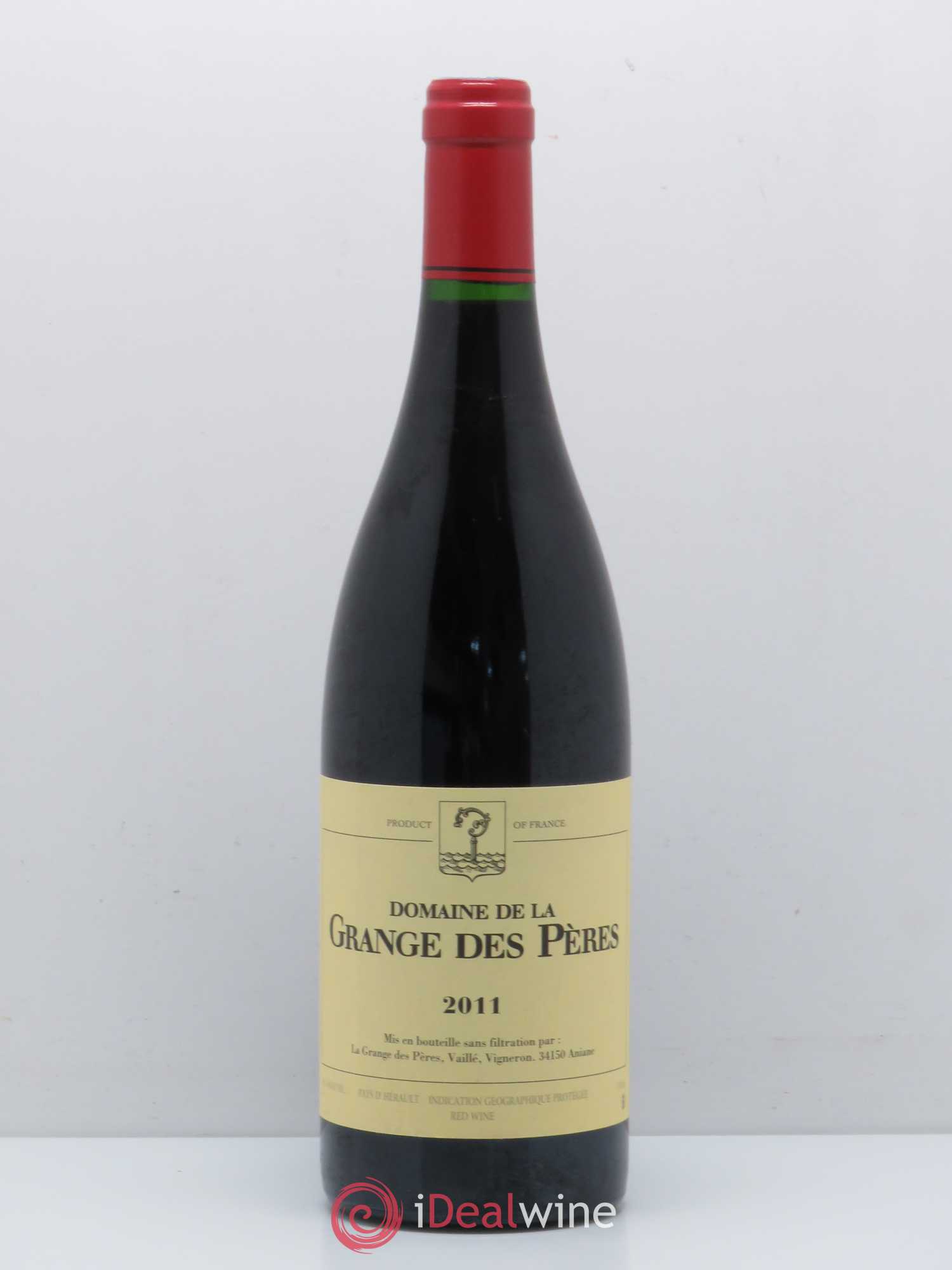Pays d'Hérault Grange des Pères Laurent Vaillé 2011 - Lot de 1 bouteille - 0