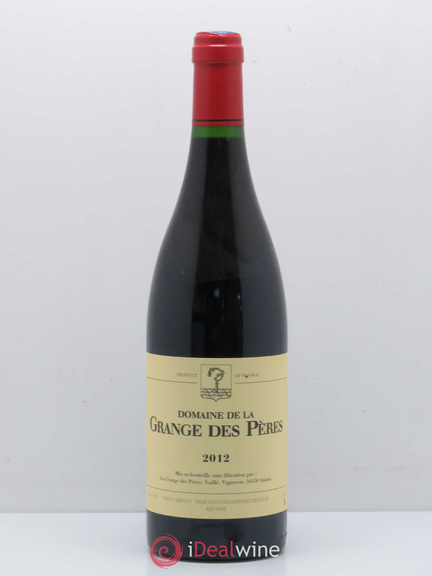Pays d'Hérault Grange des Pères Laurent Vaillé 2012 - Lot de 1 bouteille - 0