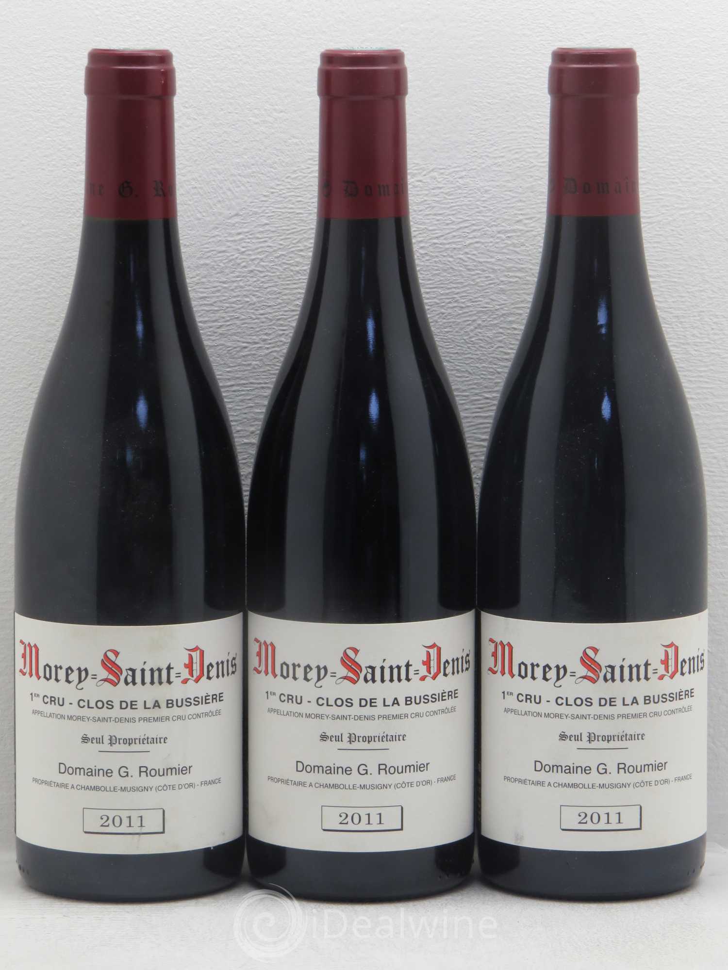 Morey-Saint-Denis 1er Cru Clos de la Bussière Georges Roumier (Domaine) 2011 - Lot de 3 bouteilles - 0