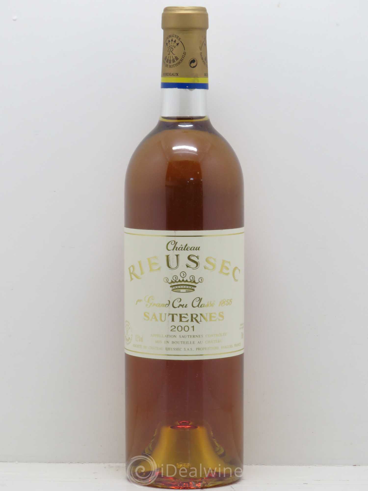 Château Rieussec 1er Grand Cru Classé 2001 - Posten von 1 Flasche - 0