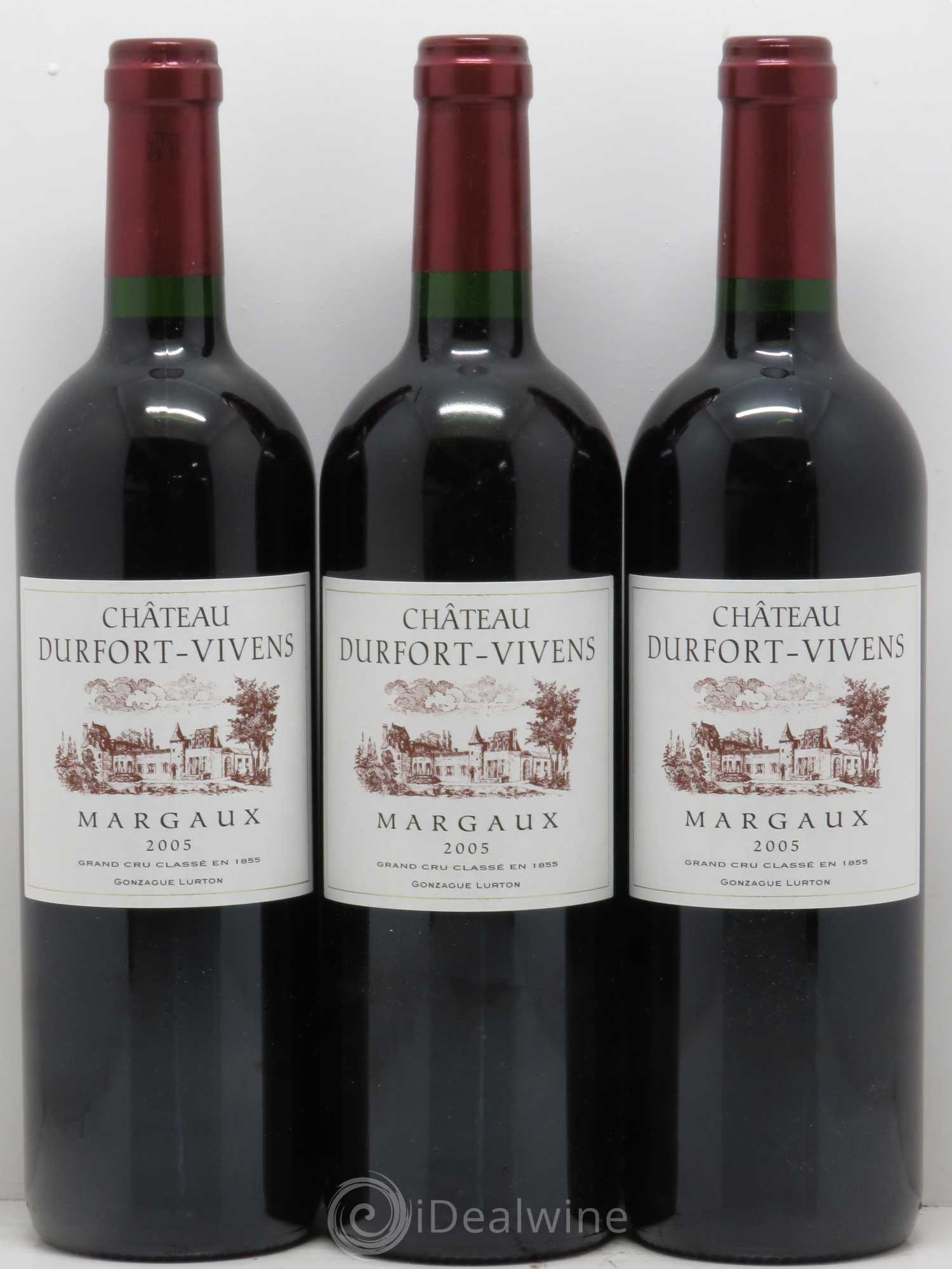 Château Durfort Vivens 2ème Grand Cru Classé 2005 - Lot de 12 bouteilles - 1