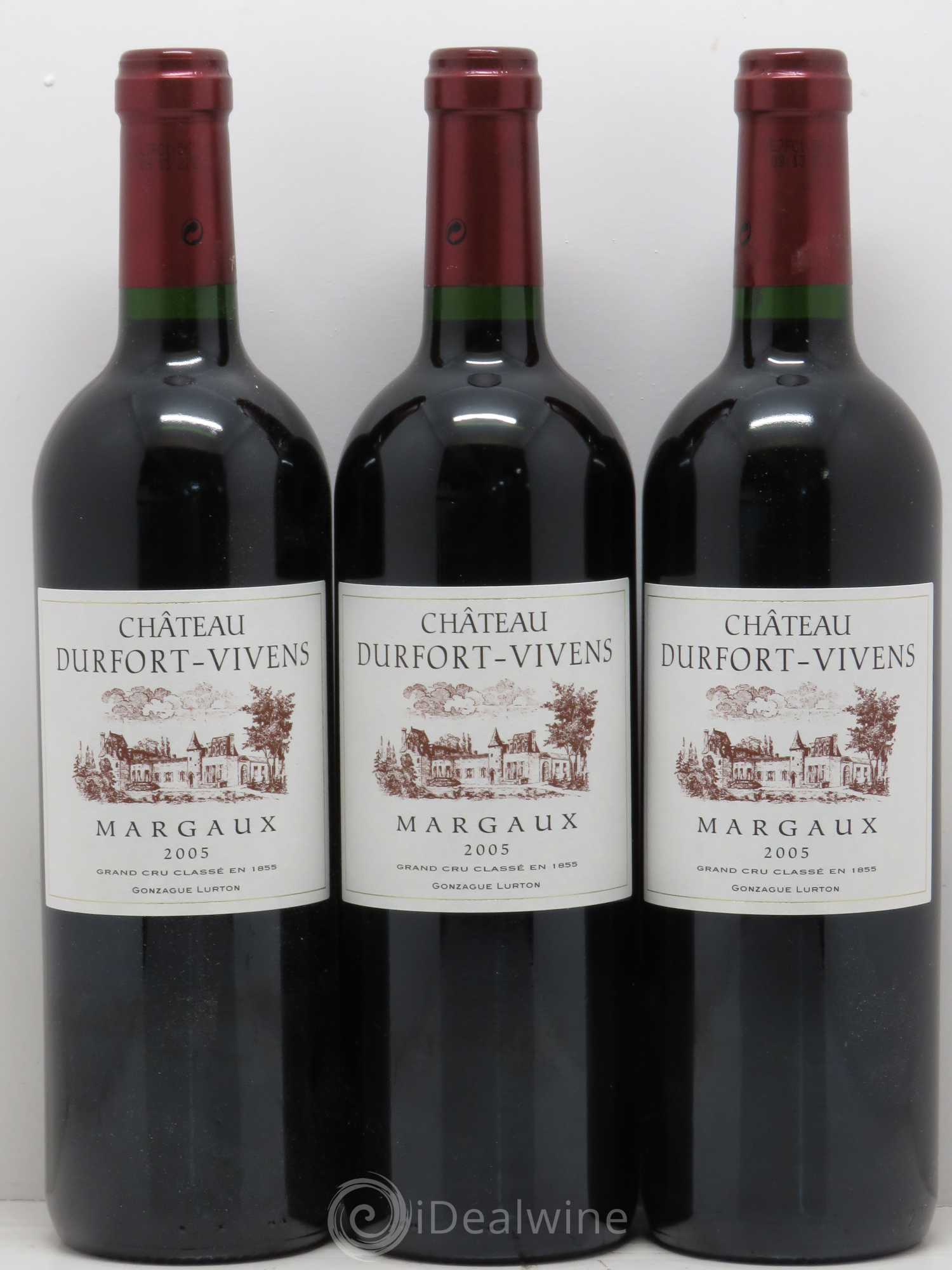 Château Durfort Vivens 2ème Grand Cru Classé 2005 - Lot de 12 bouteilles - 2