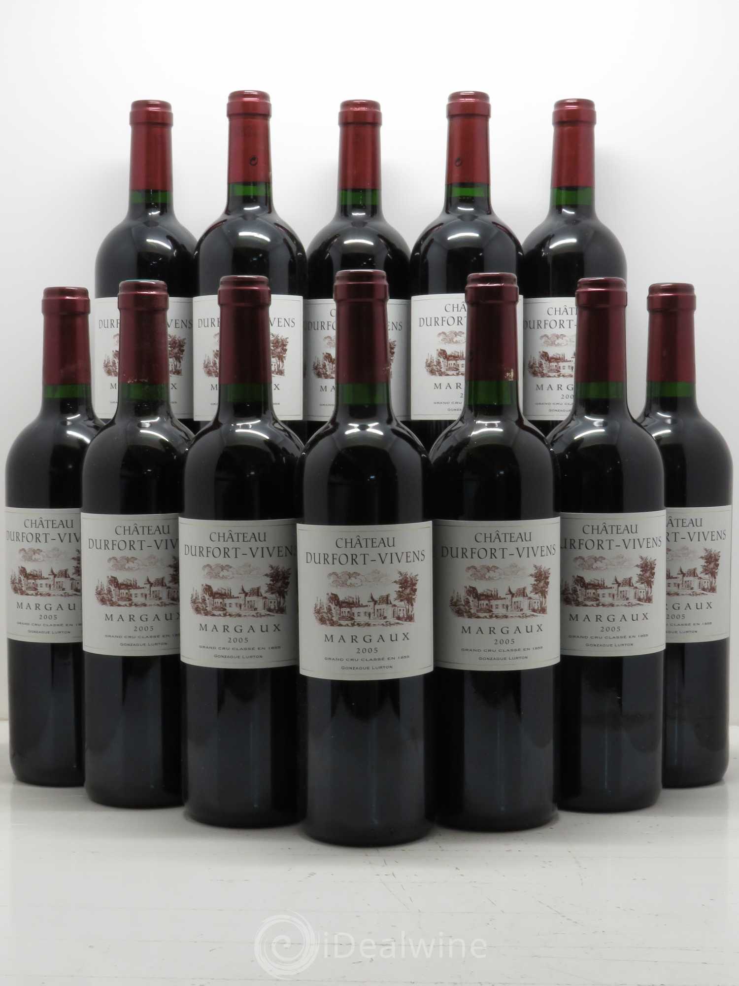 Château Durfort Vivens 2ème Grand Cru Classé 2005 - Lot de 12 bouteilles - 0
