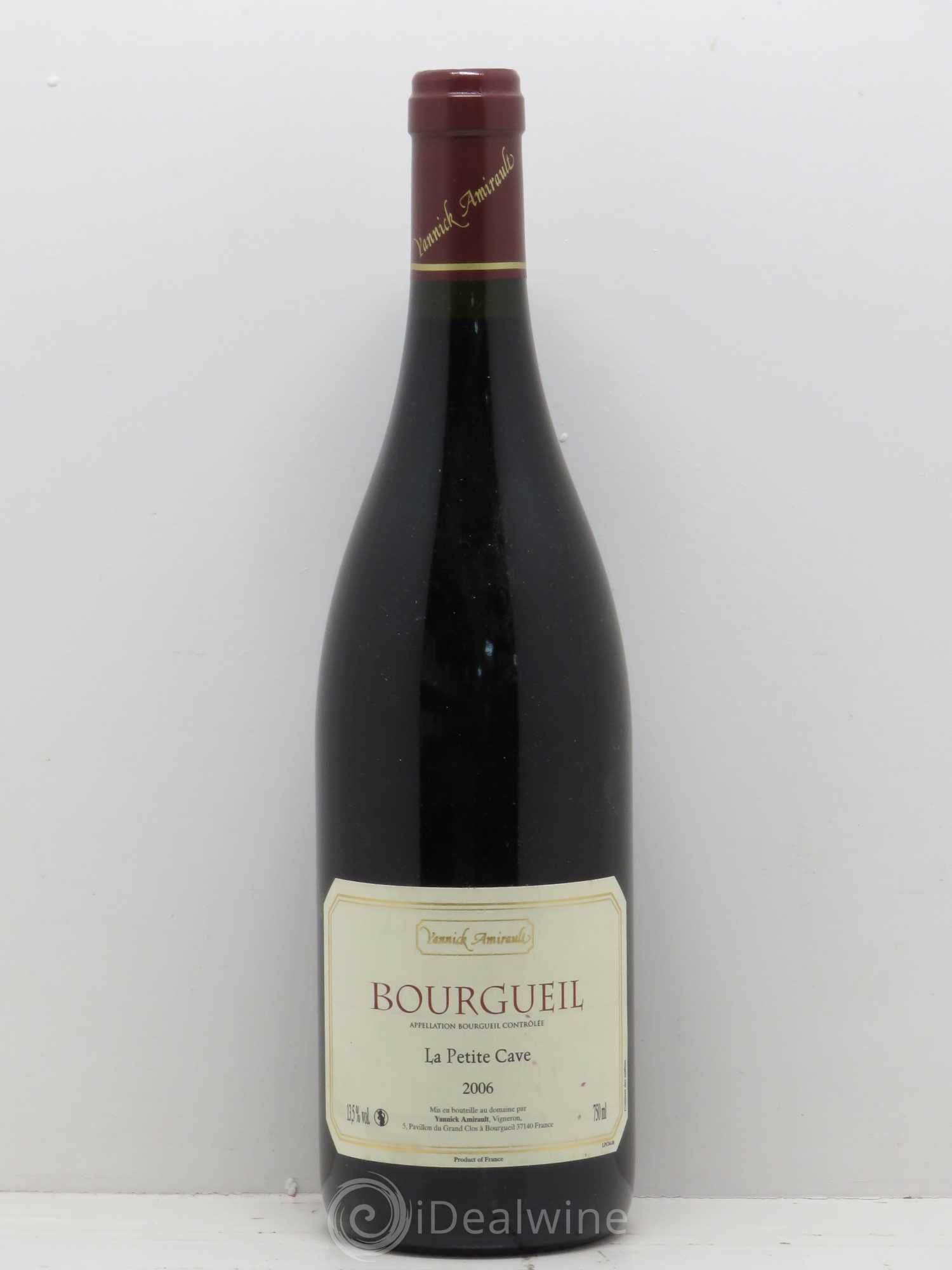 Bourgueil Petite cave Yannick Amirault (Domaine) 2006 - Lot de 1 bouteille - 0