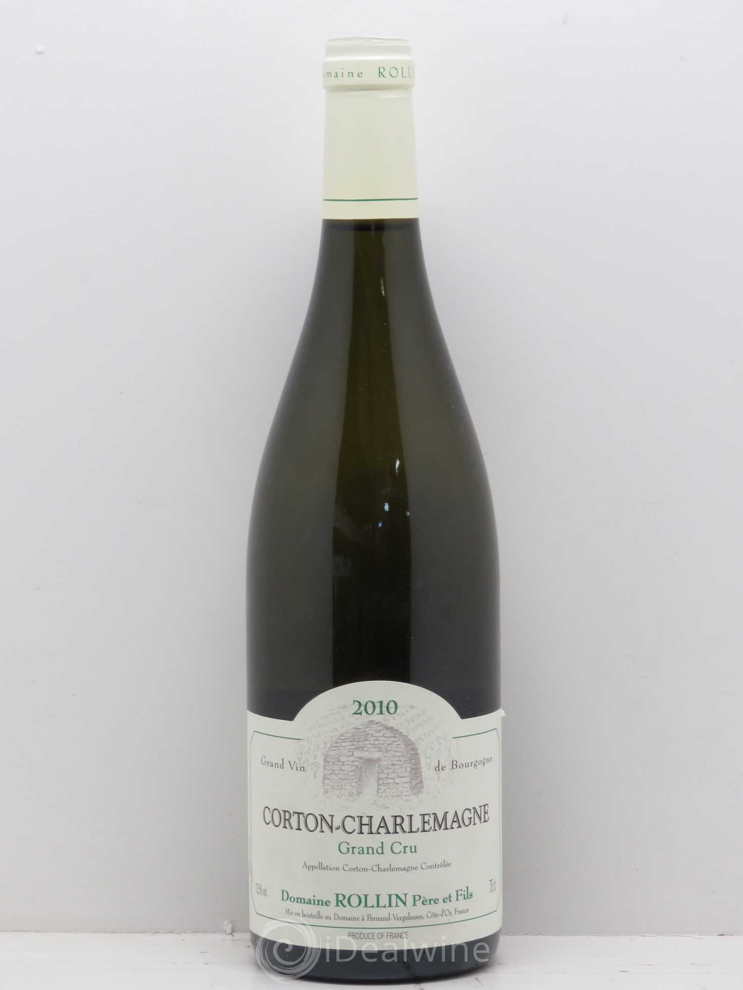 Corton-Charlemagne Grand Cru Domaine Rollin Père Et Fils 2010 - Posten von 1 Flasche - 0