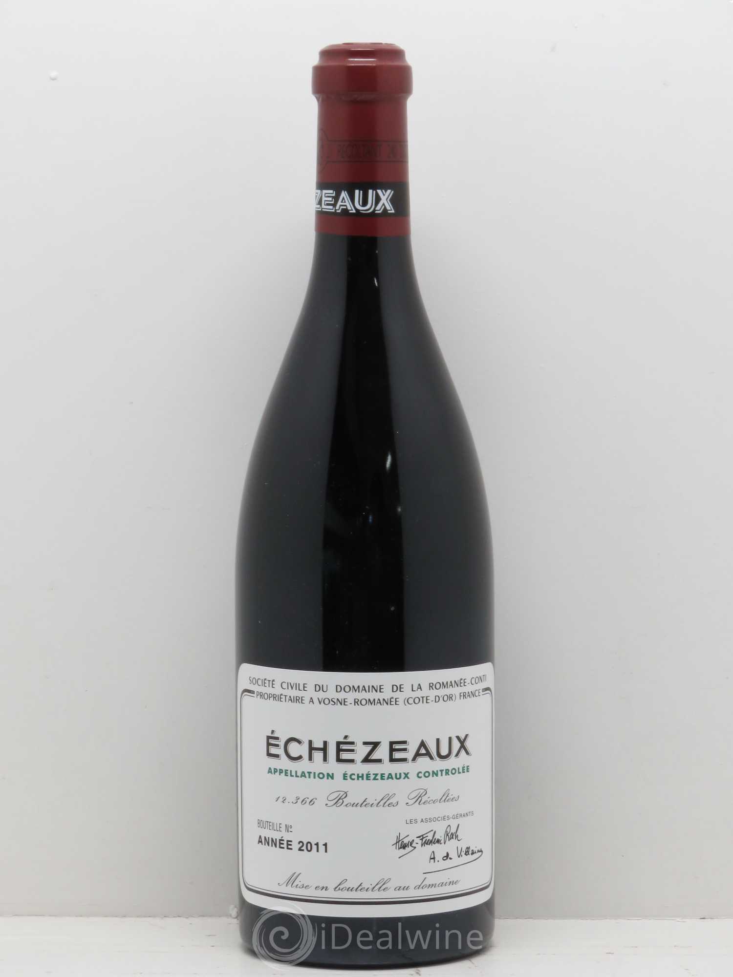 Echezeaux Grand Cru Domaine de la Romanée-Conti 2011 - Lot de 1 bouteille - 0