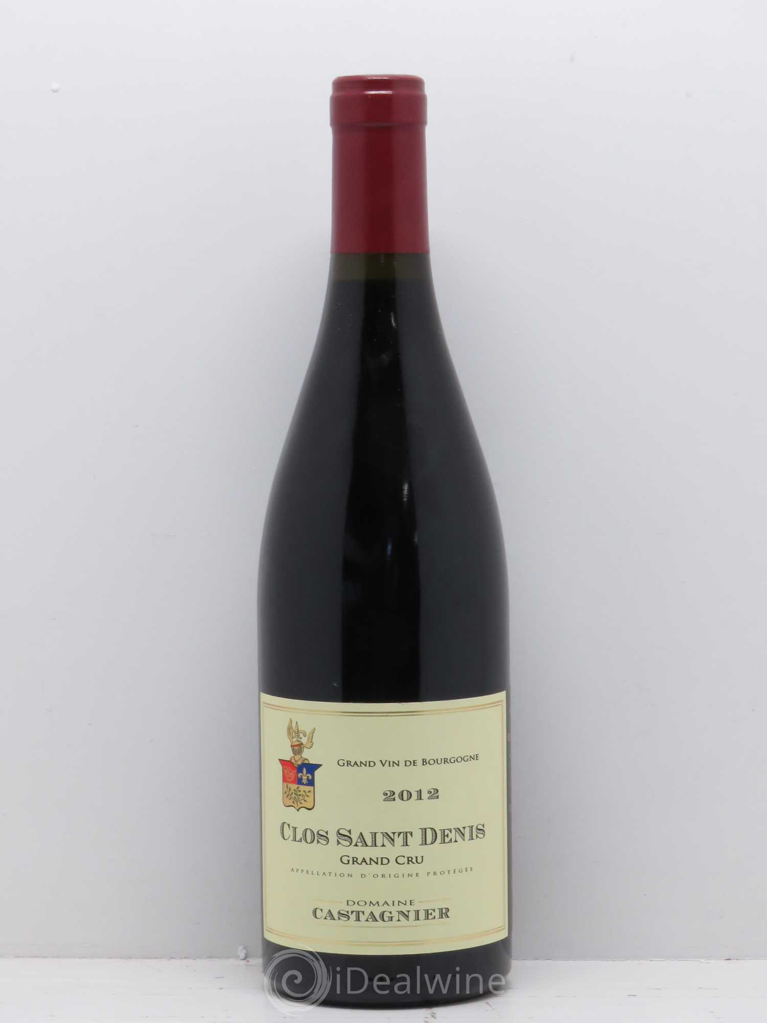 Clos Saint-Denis Grand Cru Domaine Castagnier 2012 - Lot de 1 bouteille - 0