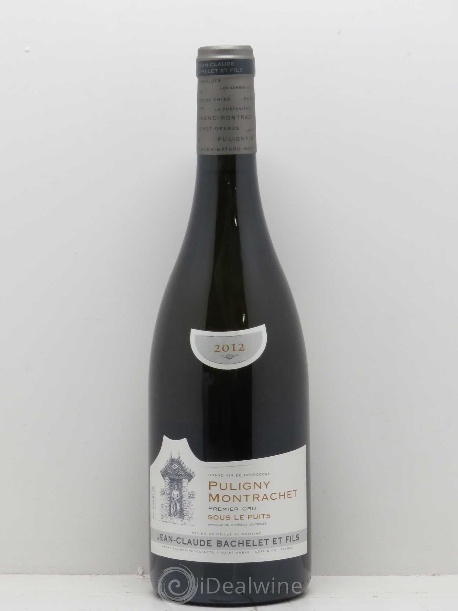 Puligny-Montrachet 1er Cru Sous Le Puits Jean Claude Bachelet 2012 - Posten von 1 Flasche - 0