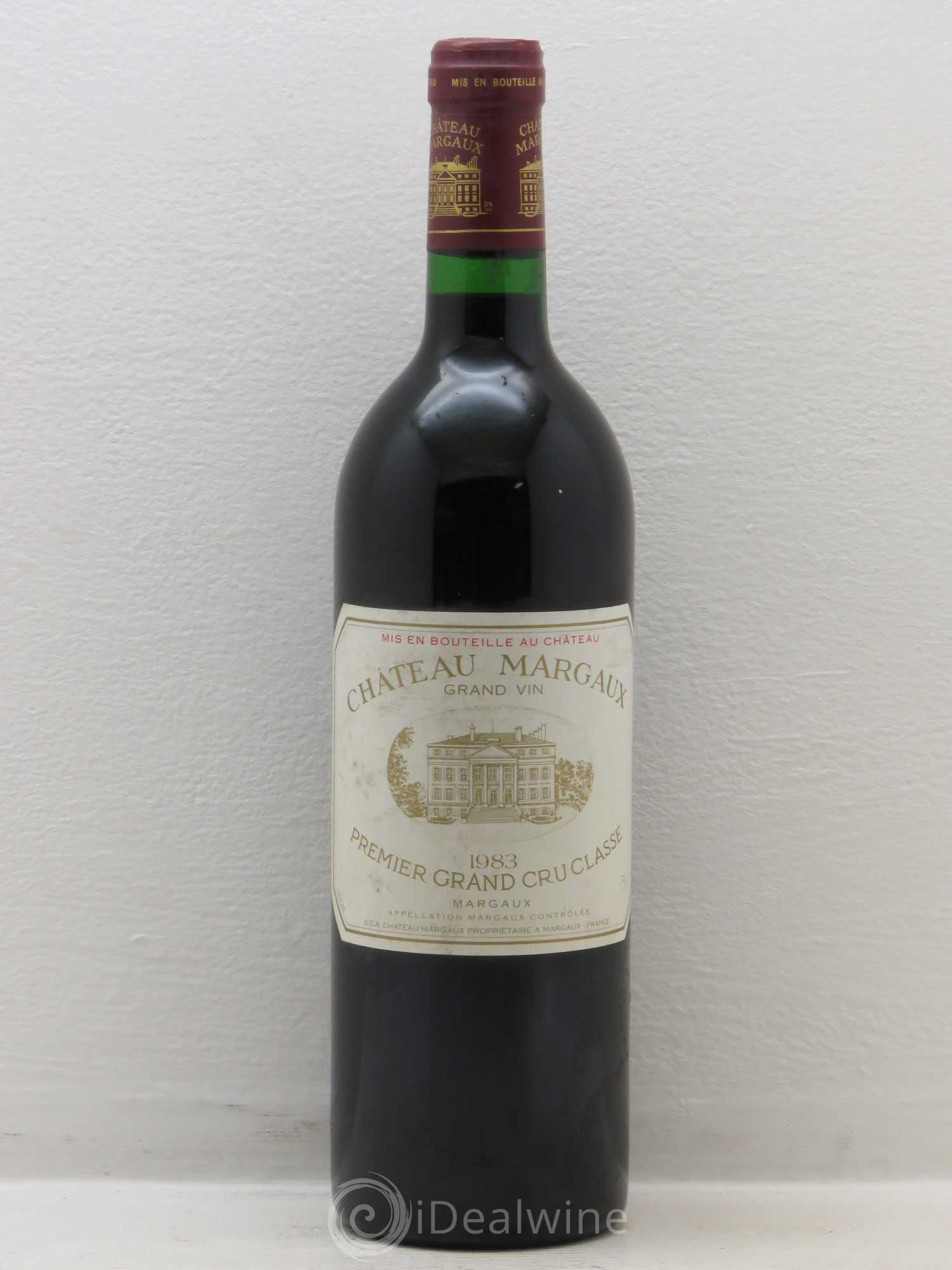 Château Margaux 1er Grand Cru Classé 1983 - Lot de 1 bouteille - 0