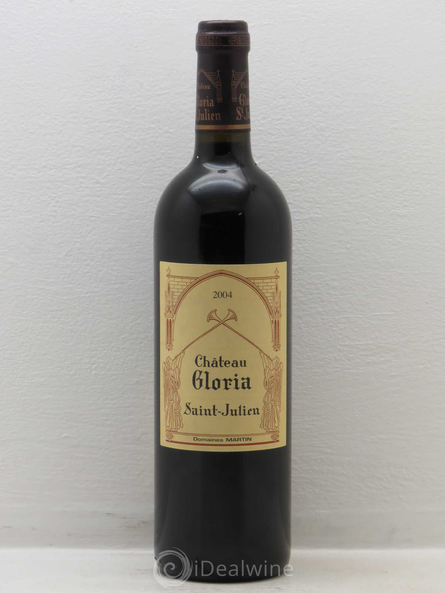 Château Gloria 2004 - Lot de 1 bouteille - 0