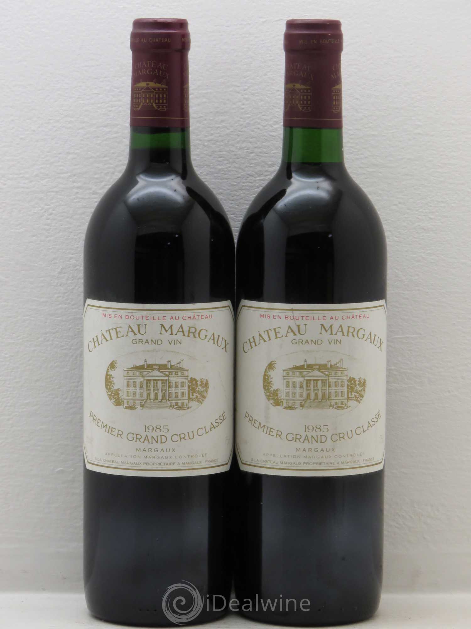 Château Margaux 1er Grand Cru Classé 1985 - Lot de 2 bouteilles - 0