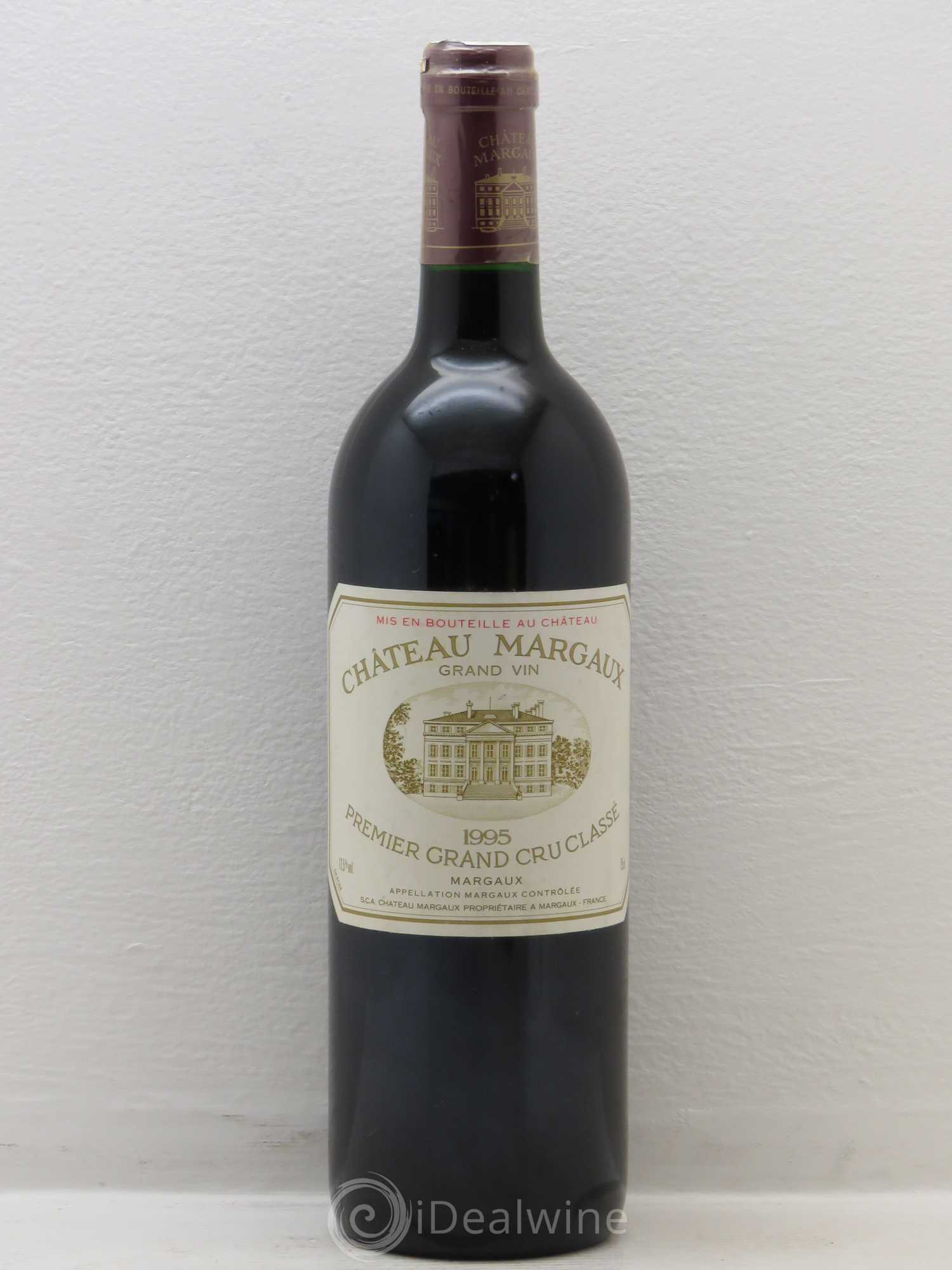 Château Margaux 1er Grand Cru Classé 1995 - Lot de 1 bouteille - 0