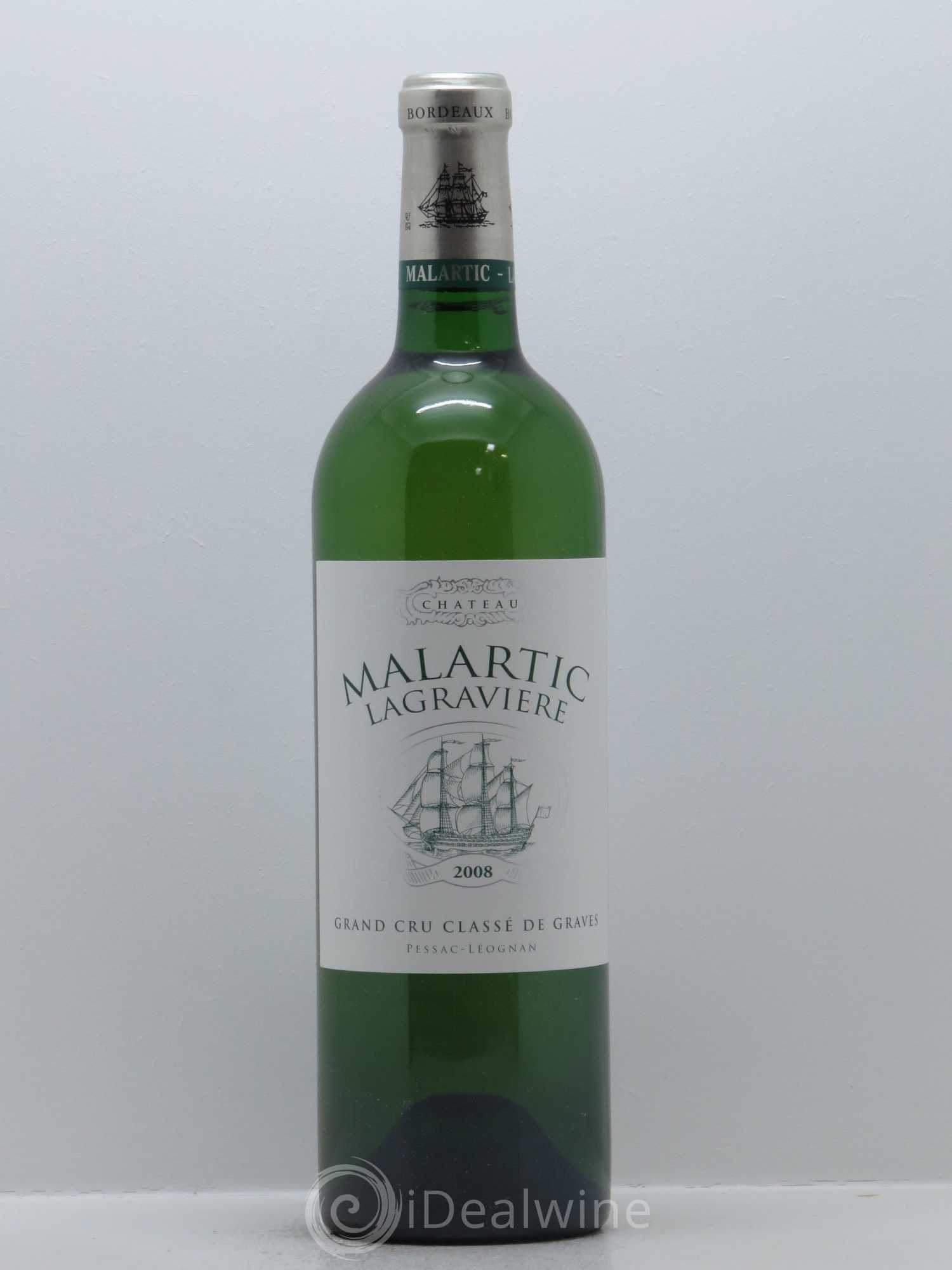 Château Malartic-Lagravière Cru Classé de Graves 2008 - Lot de 1 bouteille - 0