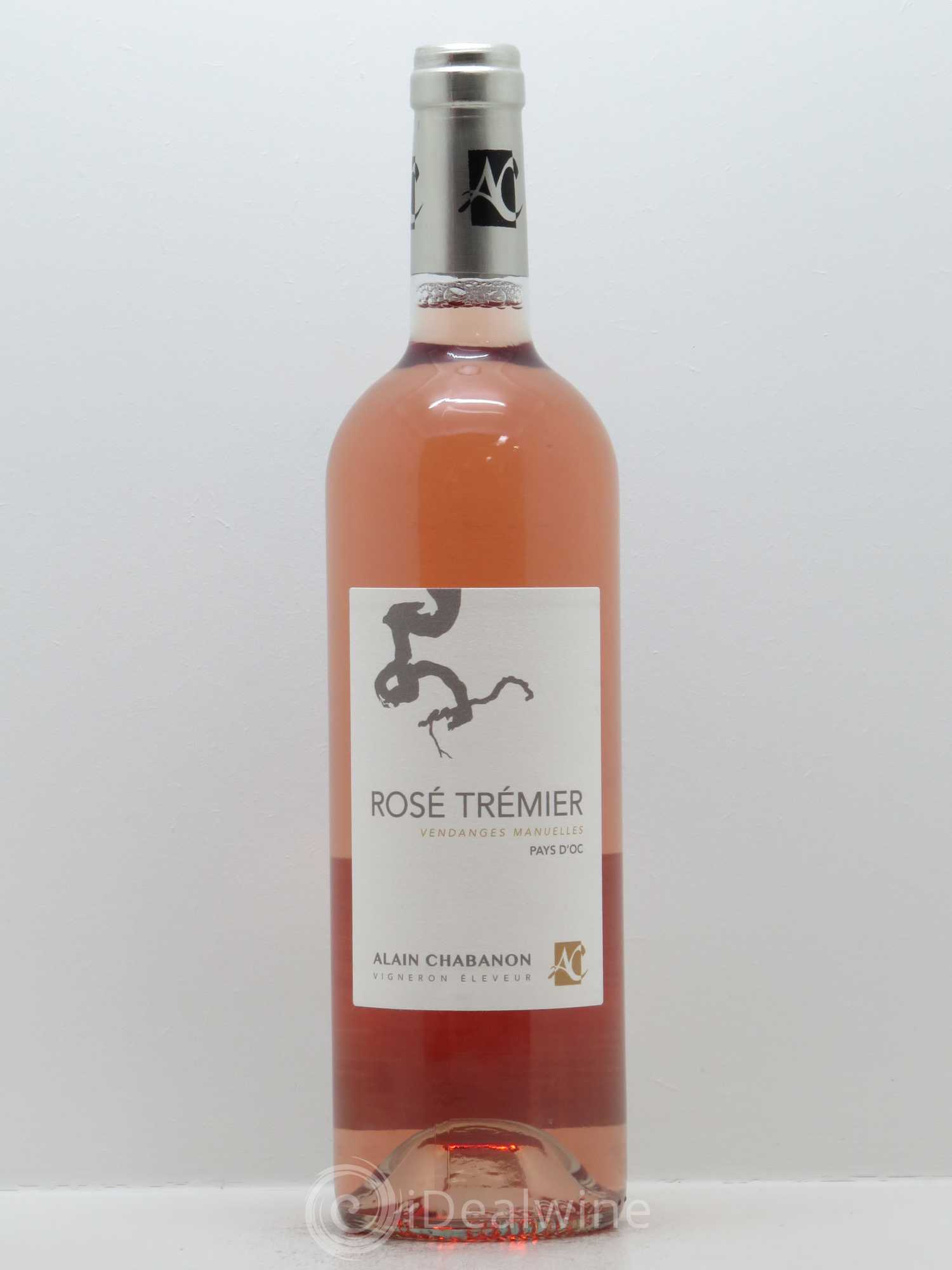 Pays d'Oc Alain Chabanon (Domaine) Rosé Trémier 2016 - Lot de 1 bouteille - 0