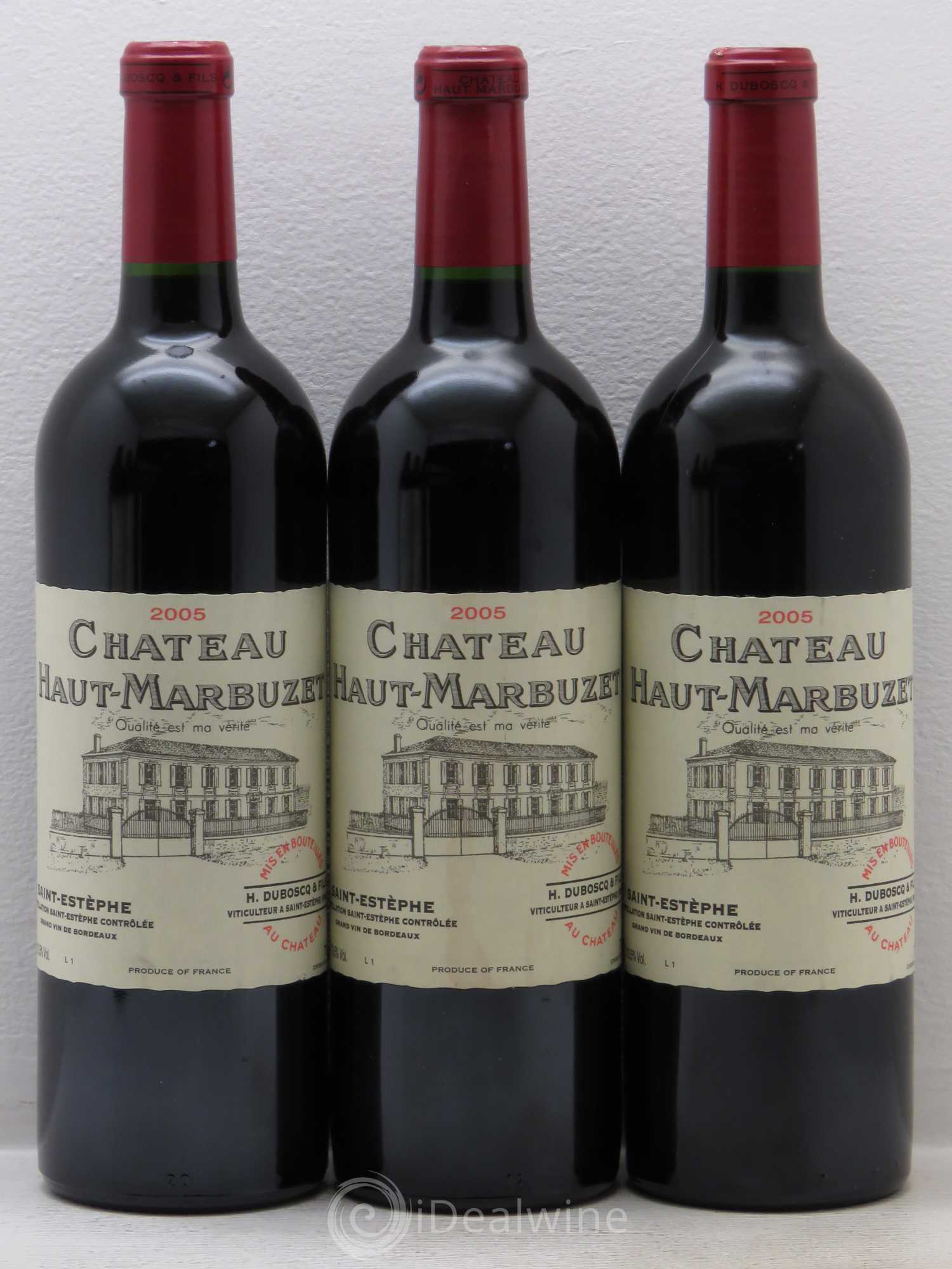 Château Haut Marbuzet 2005 - Lot de 6 bouteilles - 2