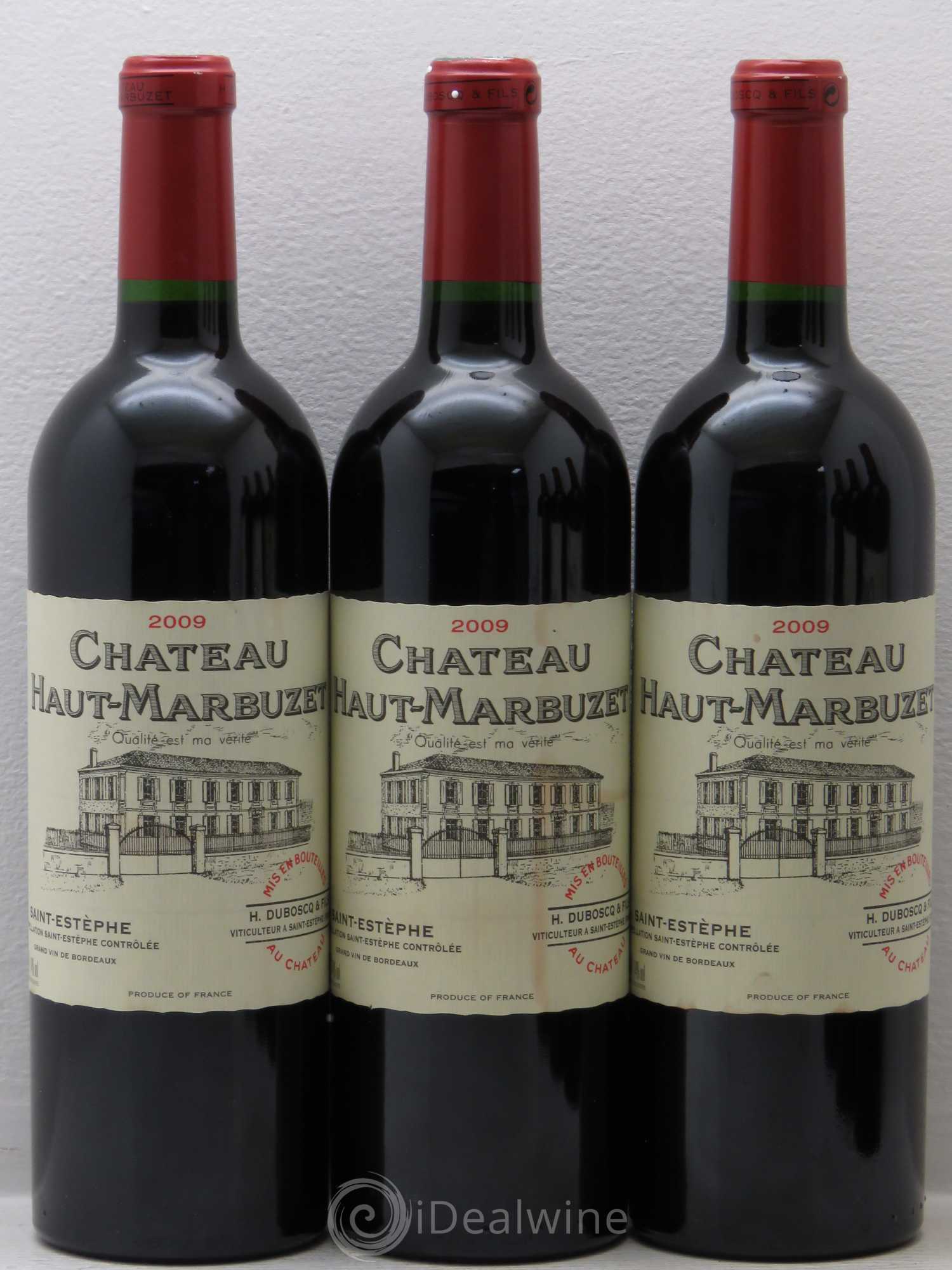 Château Haut Marbuzet 2009 - Lot de 6 bouteilles - 2