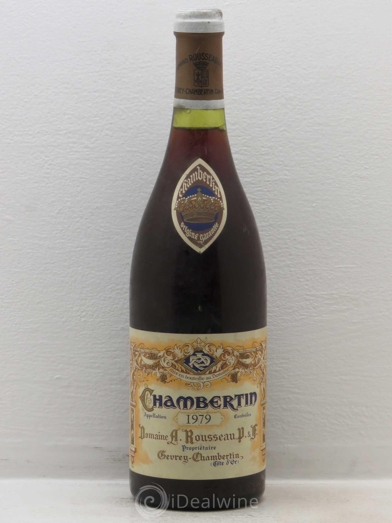 Chambertin Grand Cru Armand Rousseau (Domaine) 1979 - Lot de 1 bouteille - 0