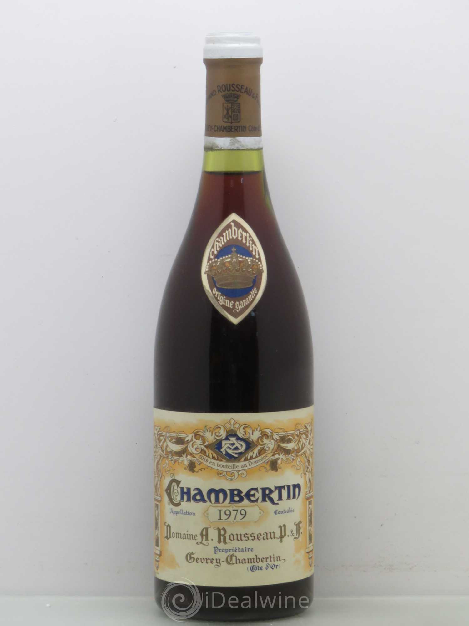 Chambertin Grand Cru Armand Rousseau (Domaine) 1979 - Lot de 1 bouteille - 0