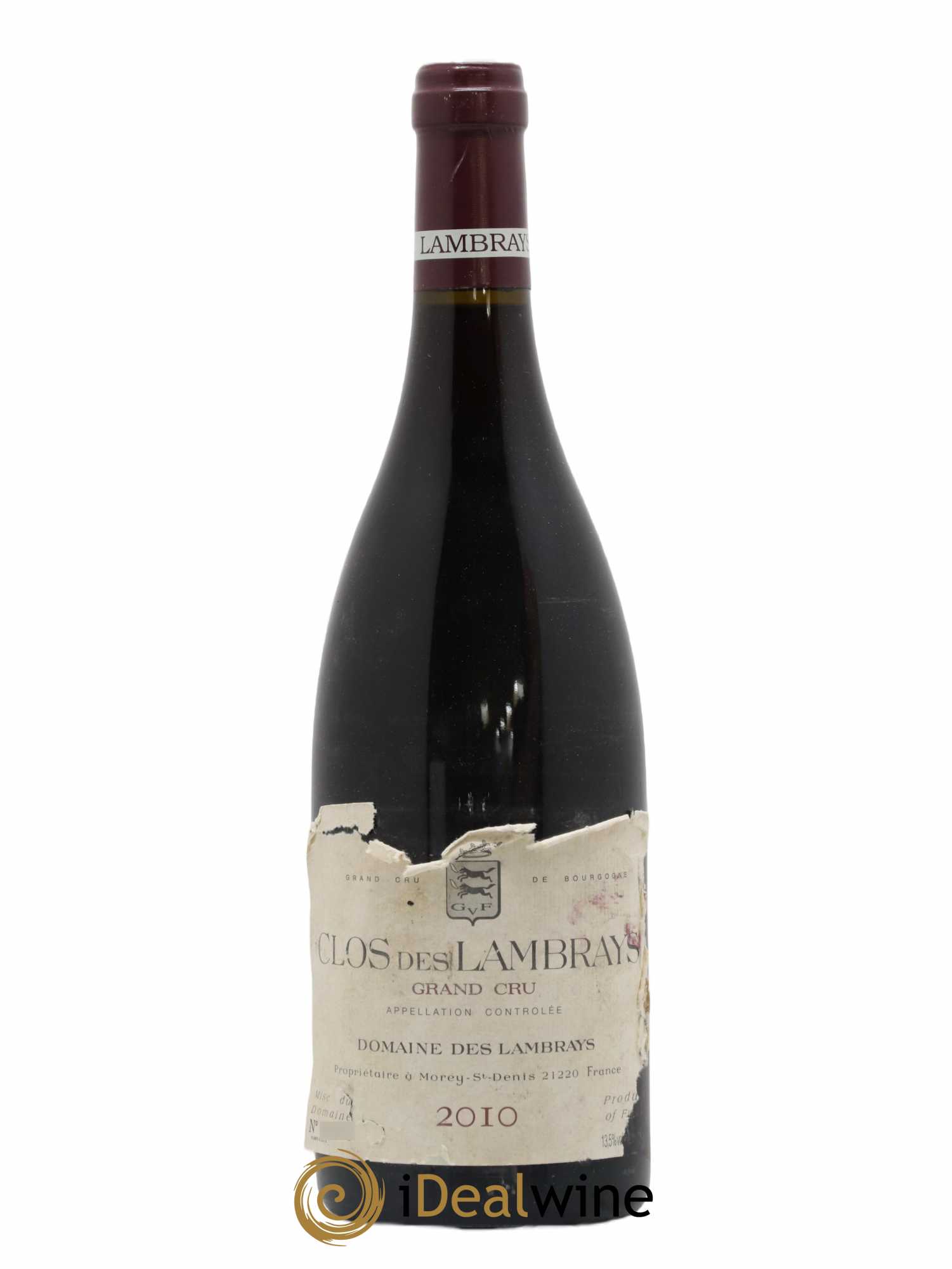 Clos des Lambrays Grand Cru Domaine des Lambrays 2010 - Lot de 1 bouteille - 0