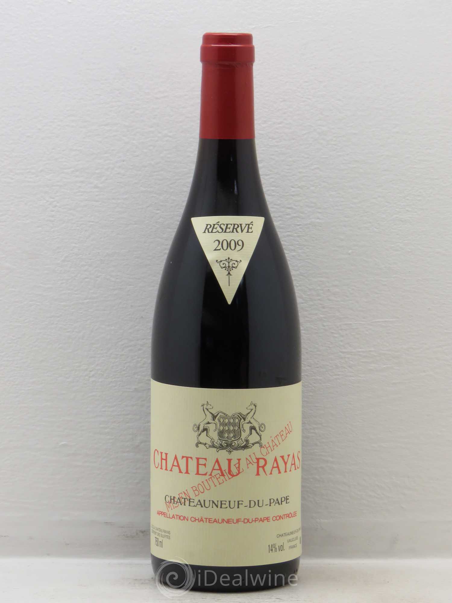 Châteauneuf-du-Pape Château Rayas Emmanuel Reynaud 2009 - Lot de 1 bouteille - 0