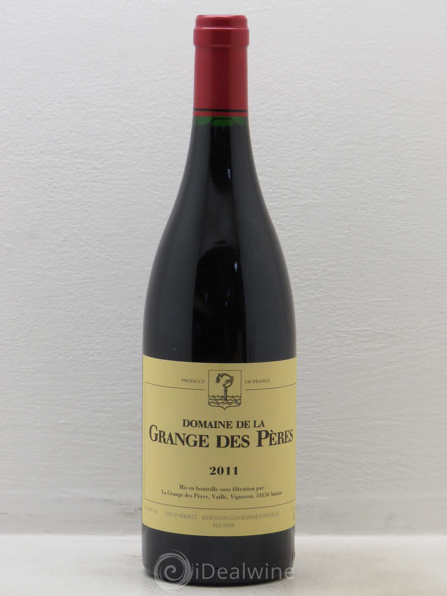 Pays d'Hérault Grange des Pères Laurent Vaillé 2011 - Lot de 1 bouteille - 0