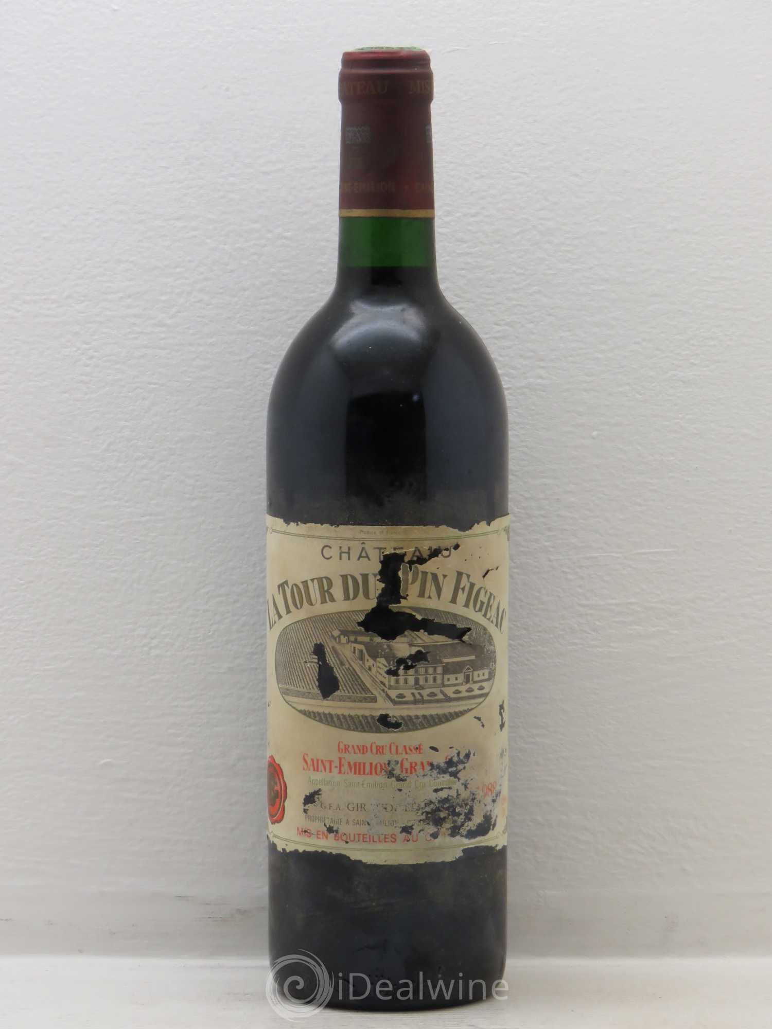 Château la Tour du Pin Figeac 1988 - Lot de 1 bouteille - 0