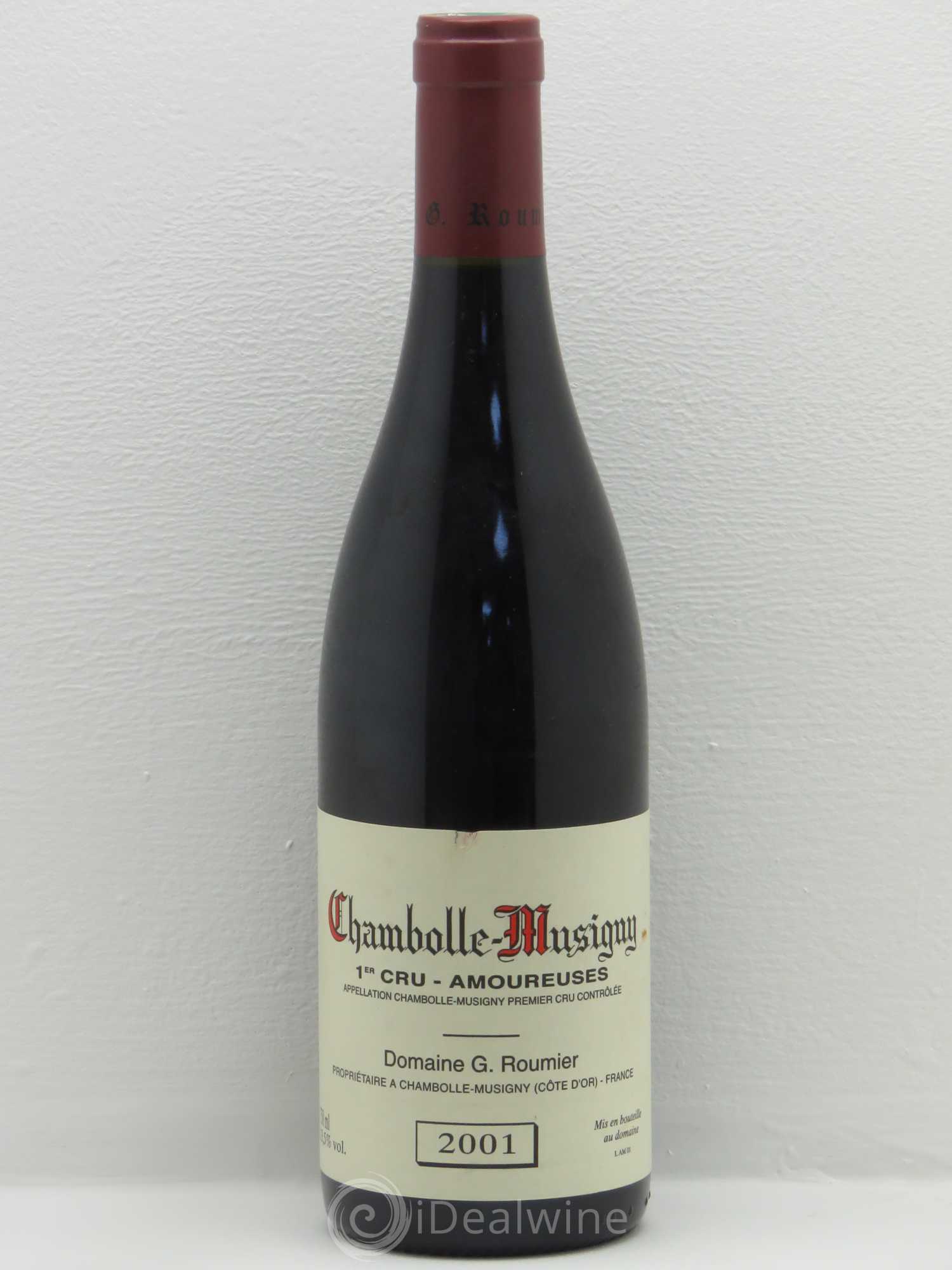 Chambolle-Musigny 1er Cru Les Amoureuses Georges Roumier (Domaine) 2001 - Lot de 1 bouteille - 0