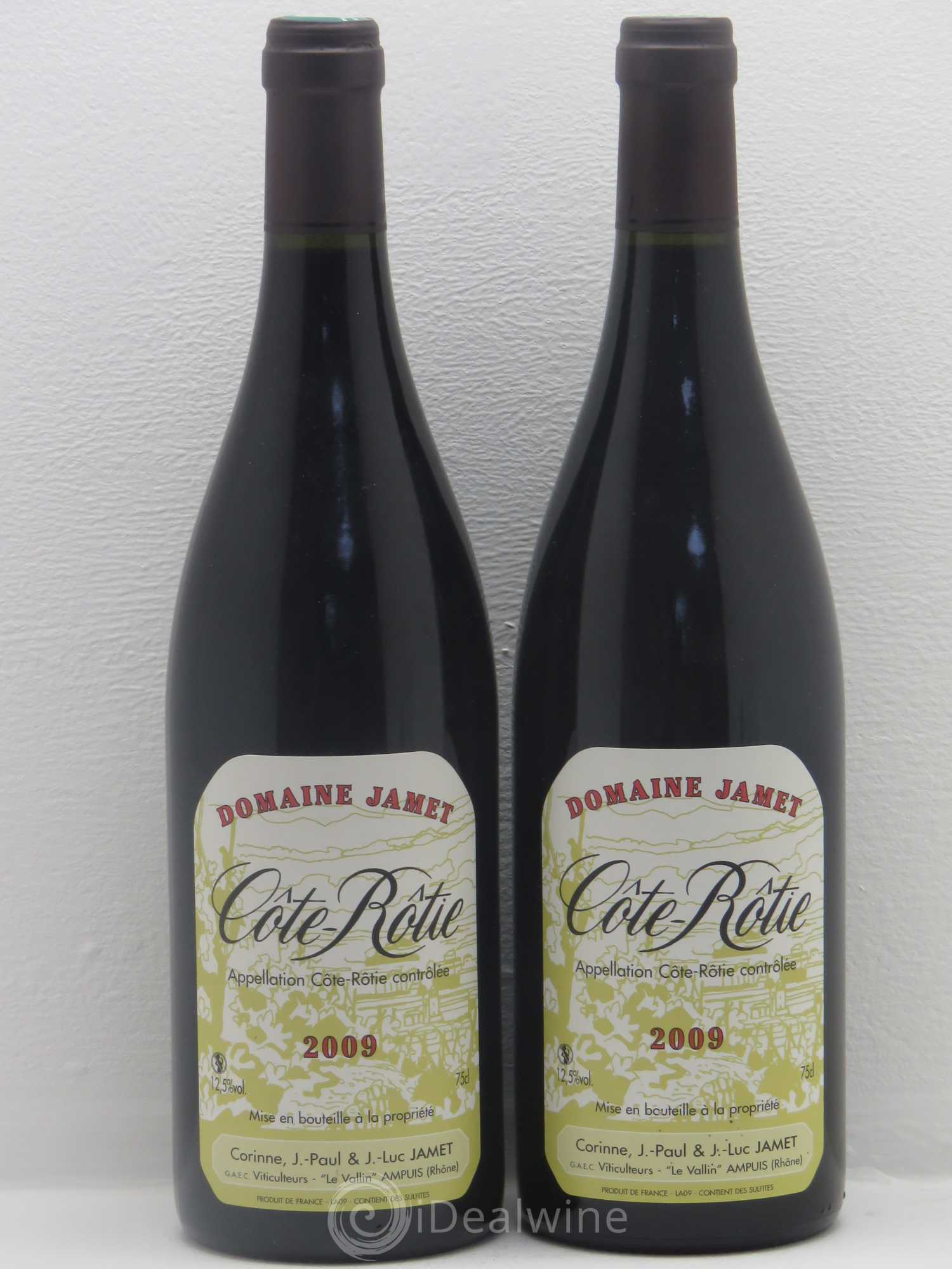 Côte-Rôtie Jamet (Domaine) 2009 - Lot de 2 bouteilles - 0