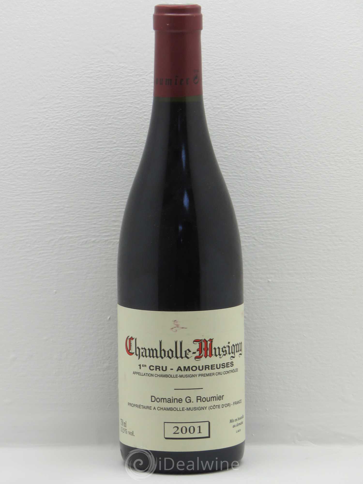 Chambolle-Musigny 1er Cru Les Amoureuses Georges Roumier (Domaine) 2001 - Lot de 1 bouteille - 0