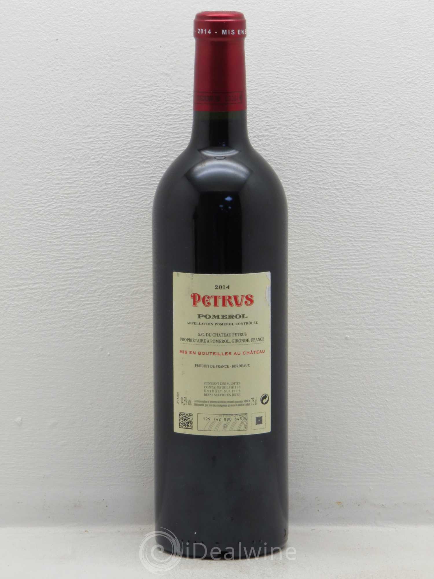 Petrus 2014 - Lot de 1 bouteille - 1