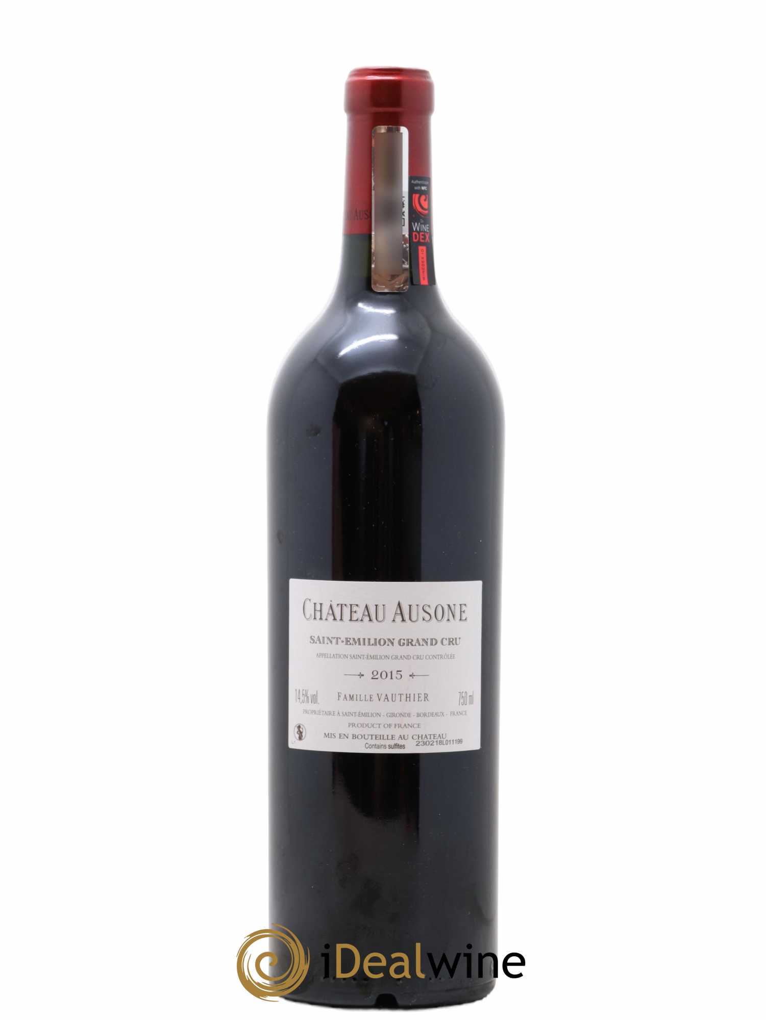 Château Ausone 1er Grand Cru Classé A 2015 - Lot de 1 bouteille - 1