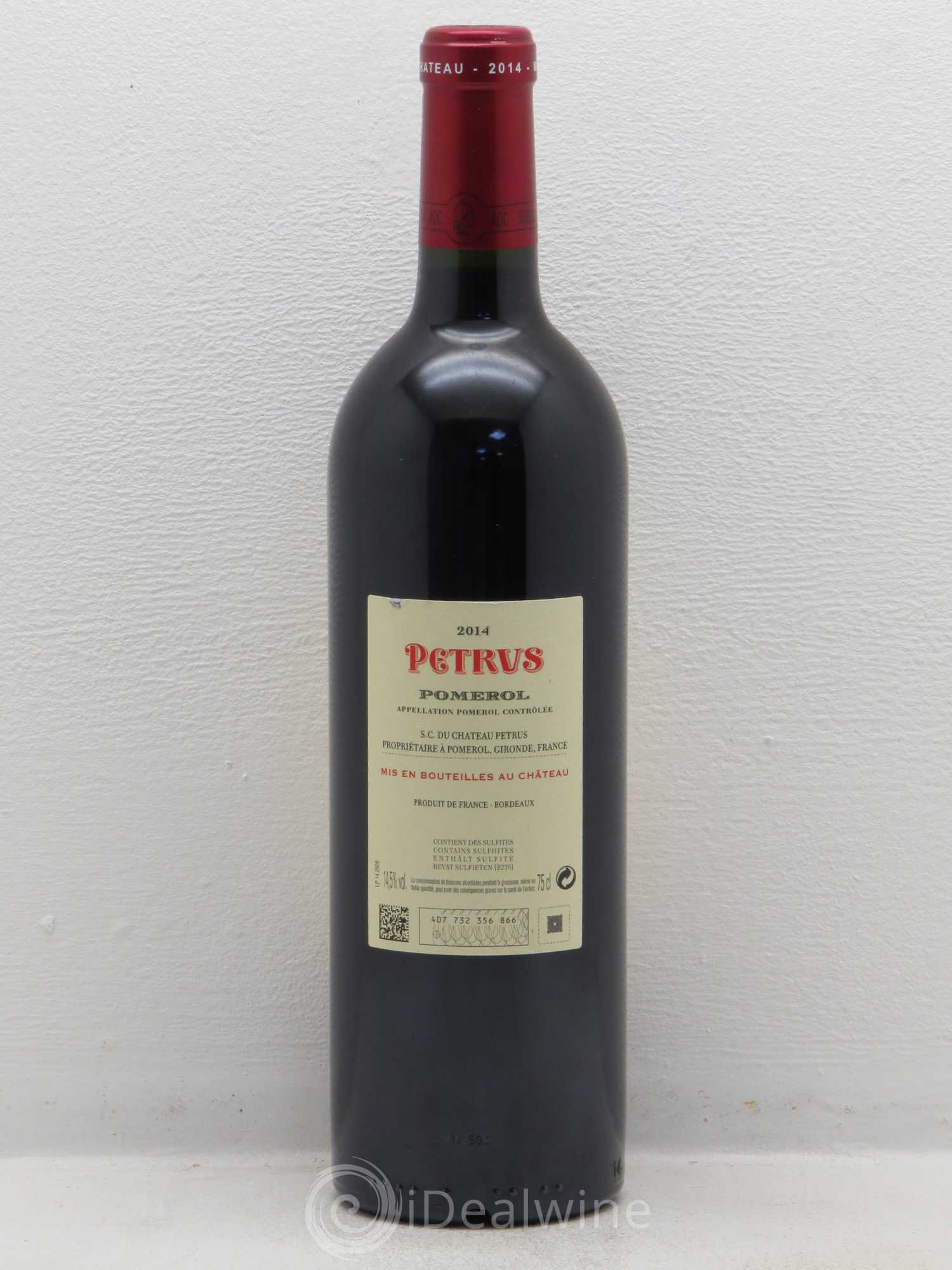 Petrus 2014 - Lot de 1 bouteille - 1