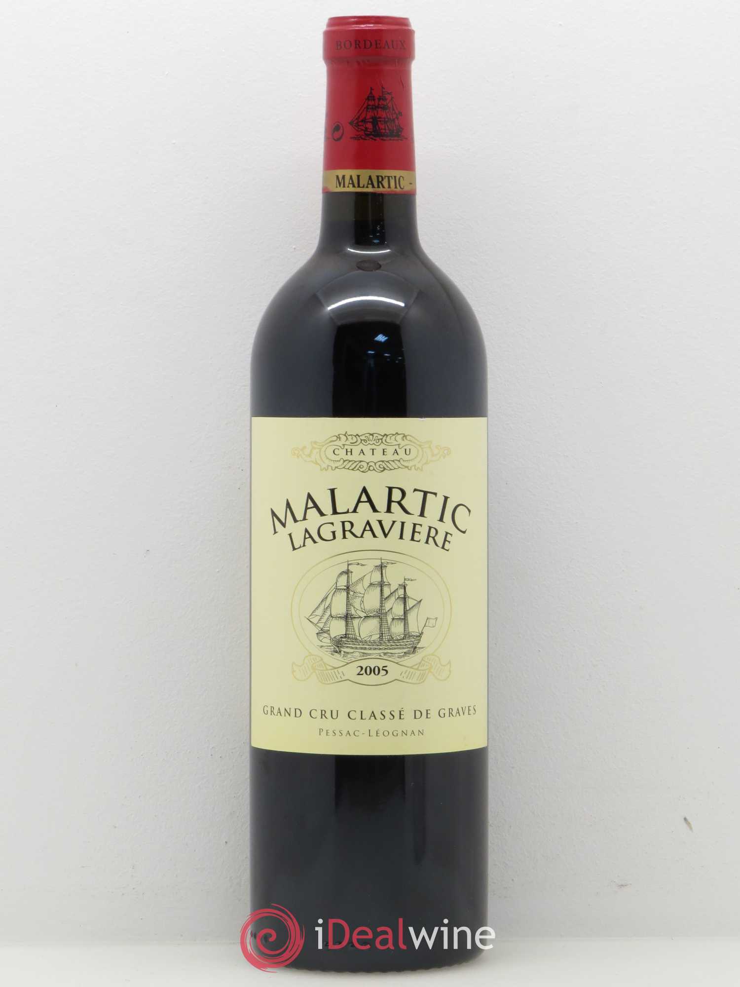 Château Malartic-Lagravière Cru Classé de Graves 2005 - Lot de 1 bouteille - 0