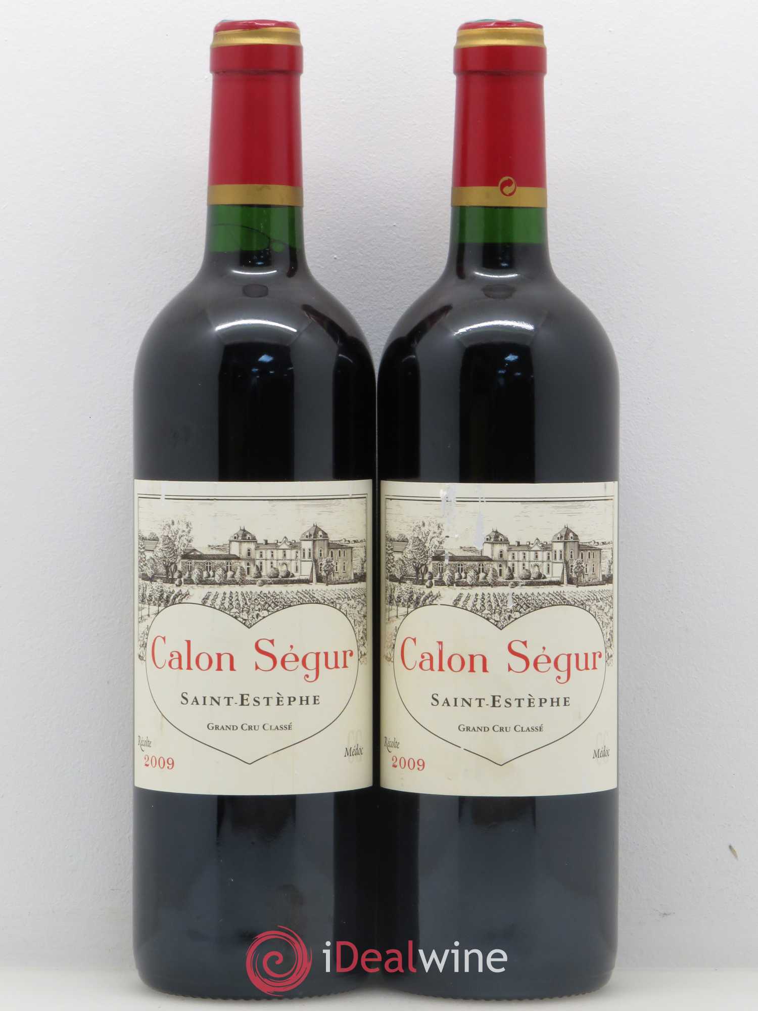 Château Calon Ségur 3ème Grand Cru Classé 2009 - Lot de 2 bouteilles - 0