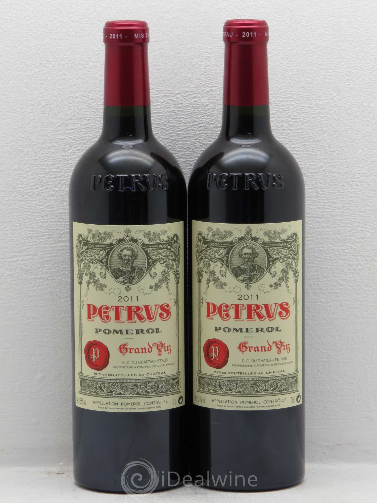 Petrus 2011 - Lot de 2 bouteilles - 0