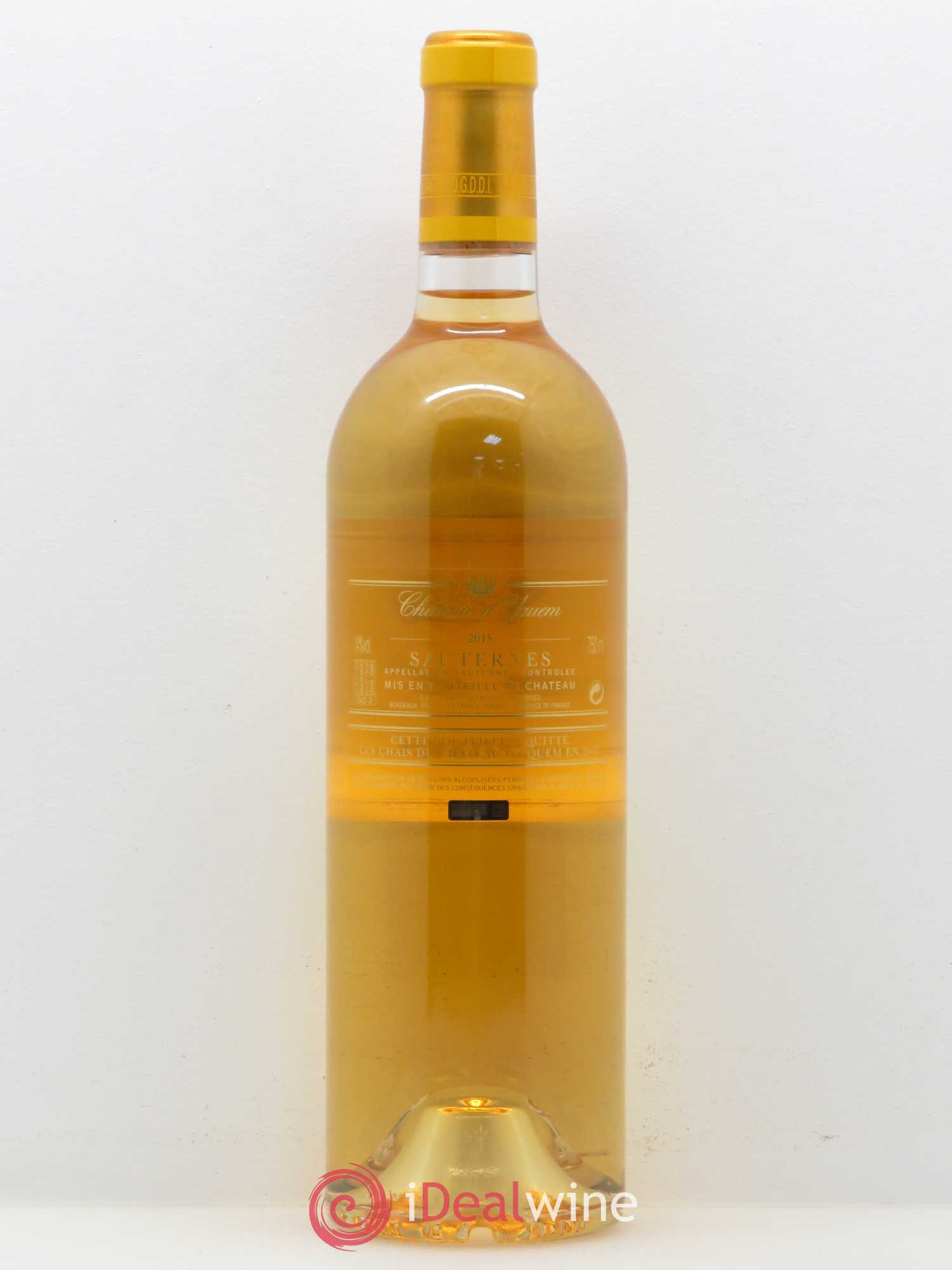 Château d' Yquem 1er Cru Classé Supérieur 2015 - Lotto di 1 bottiglia - 1