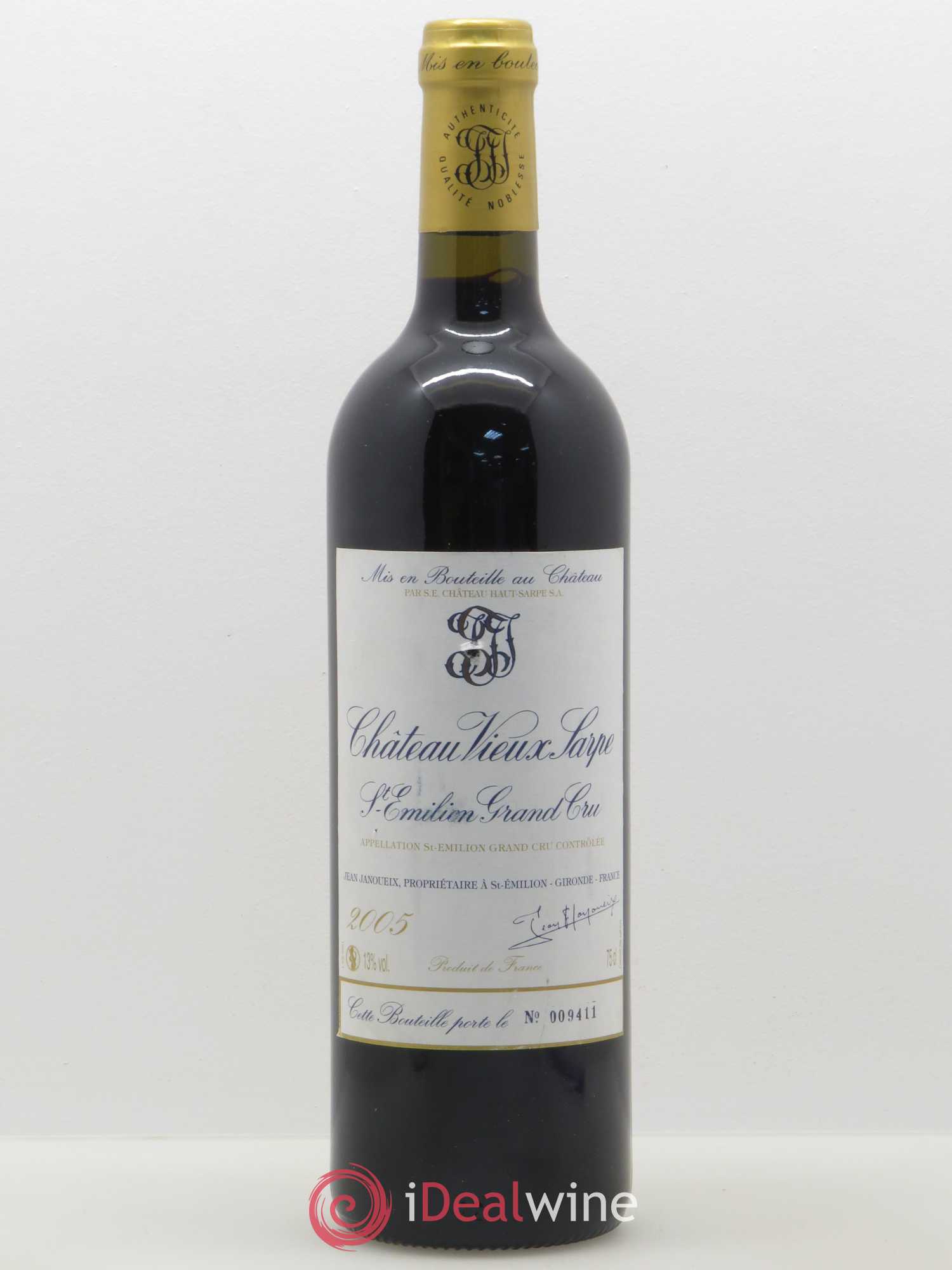 Château Vieux Sarpe 2005 - Lot de 1 bouteille - 0
