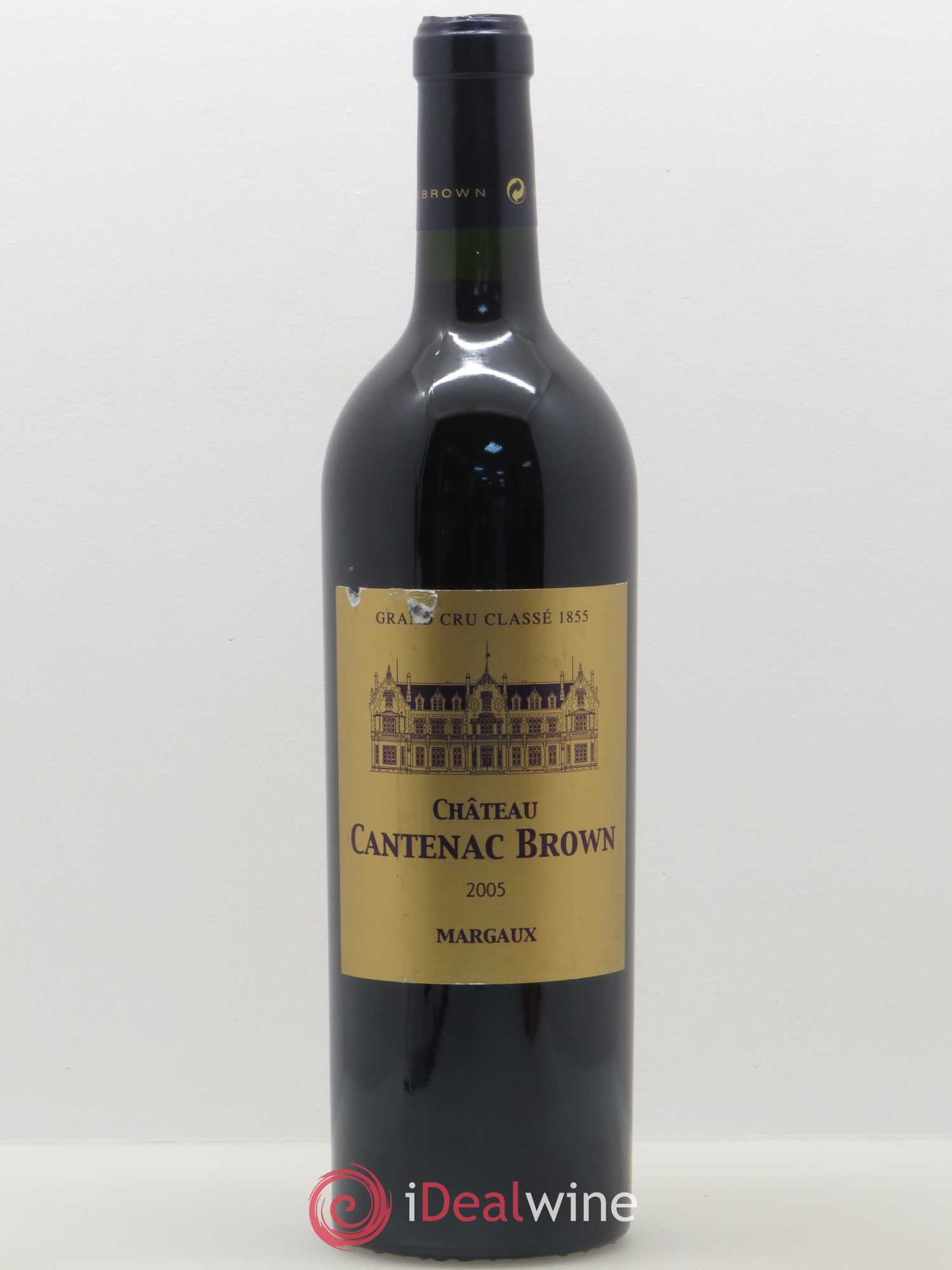 Château Cantenac Brown 3ème Grand Cru Classé 2005 - Lot de 1 bouteille - 0