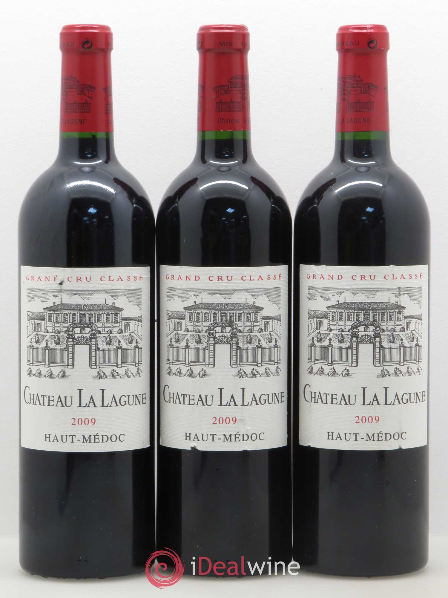 Château la Lagune 3ème Grand Cru Classé 2009 - Lot de 3 bouteilles - 0