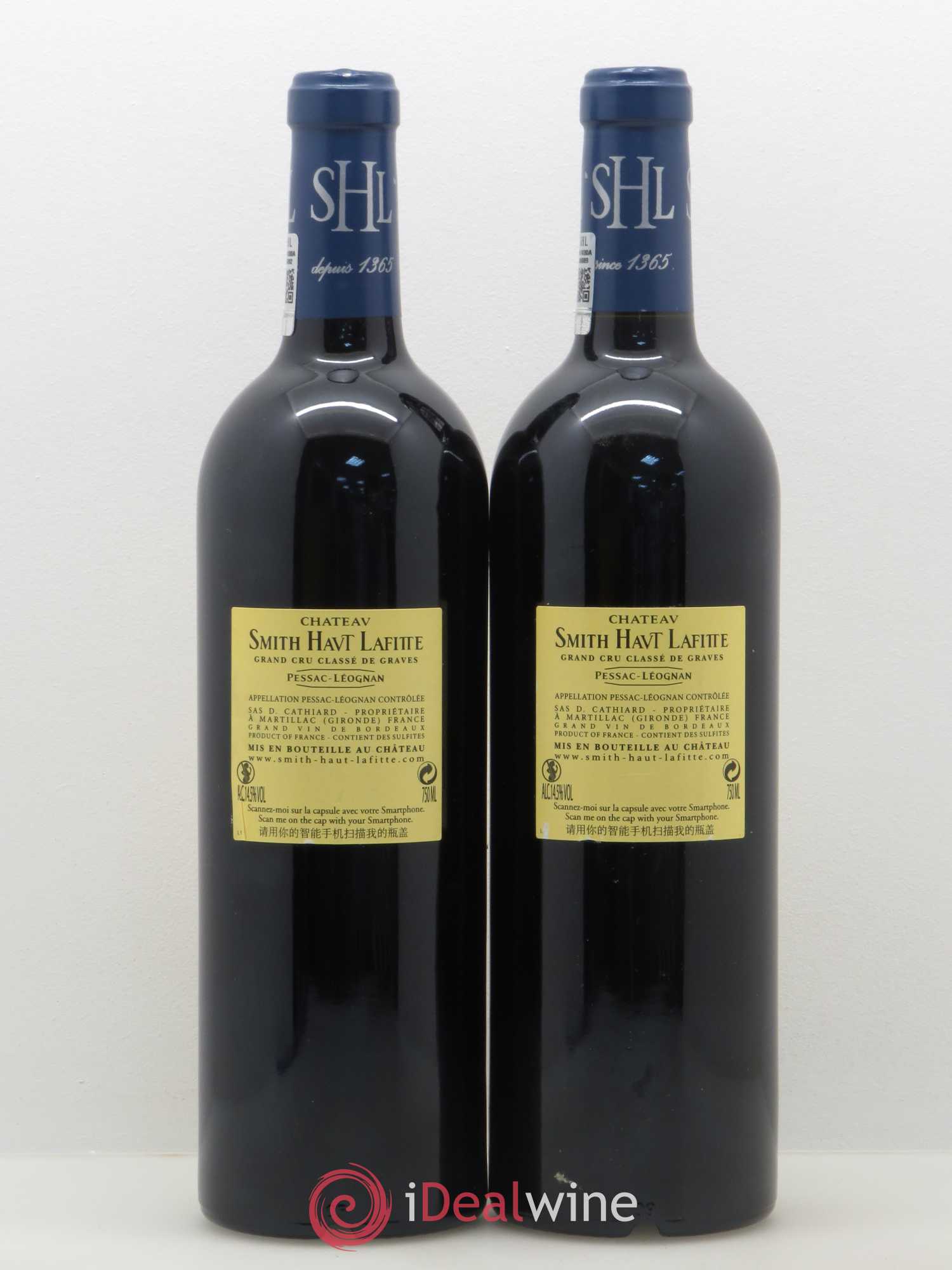 Château Smith Haut Lafitte Cru Classé de Graves 2009 - Lot de 2 bouteilles - 1