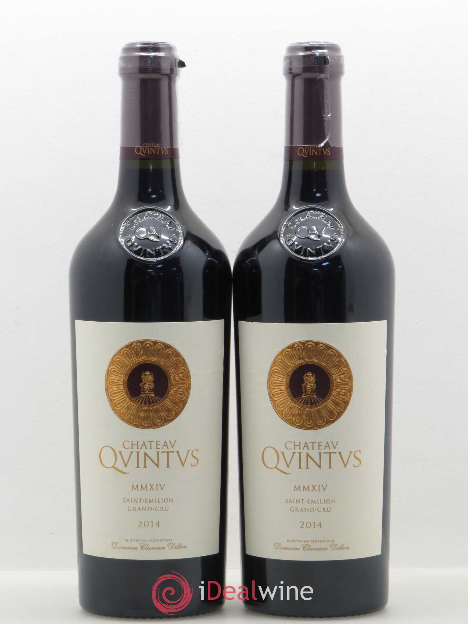 Saint-Émilion Château Quintus 2014 - Lot de 2 bouteilles - 0
