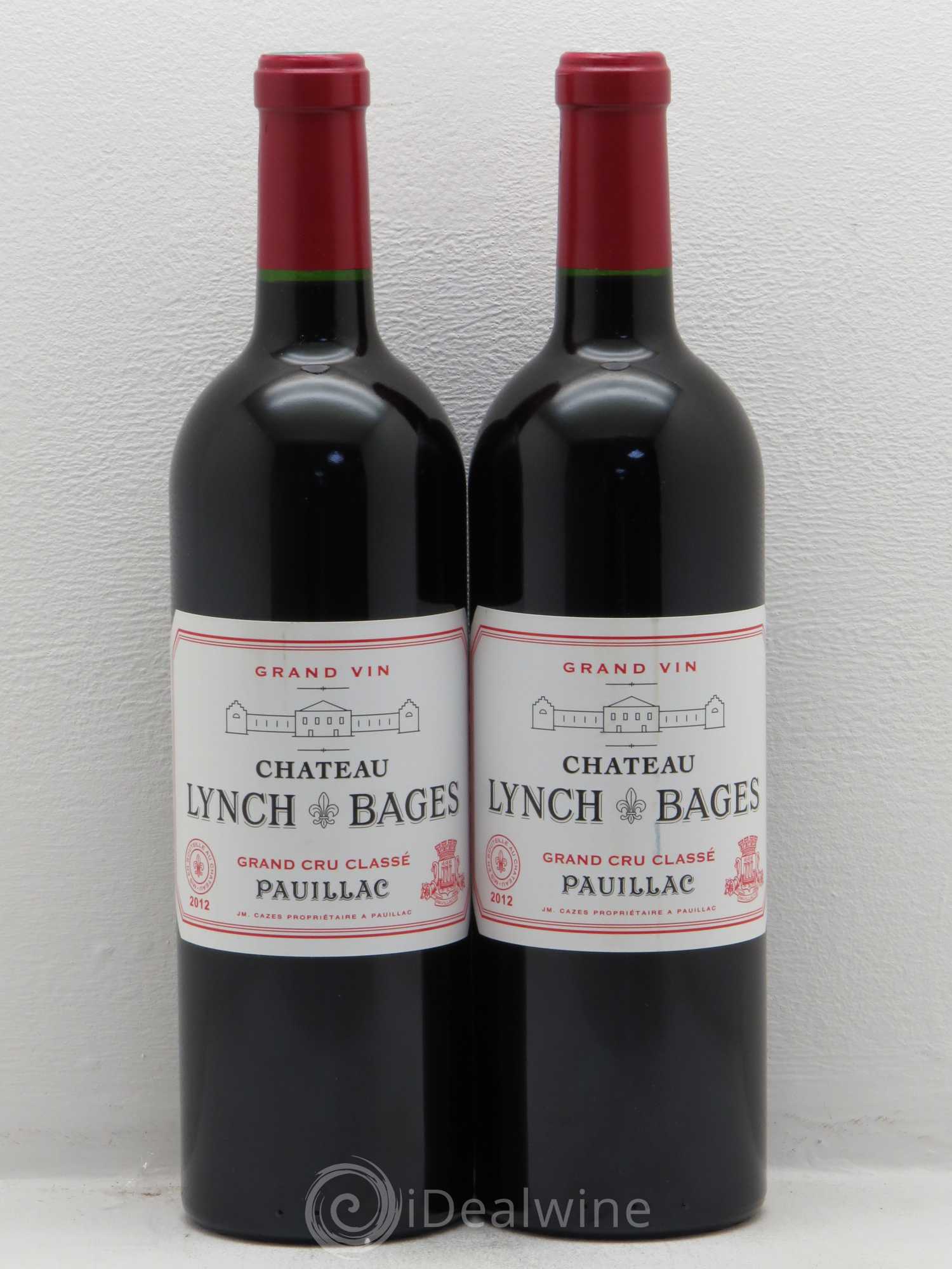Château Lynch Bages 5ème Grand Cru Classé 2012 - Lot de 2 bouteilles - 0