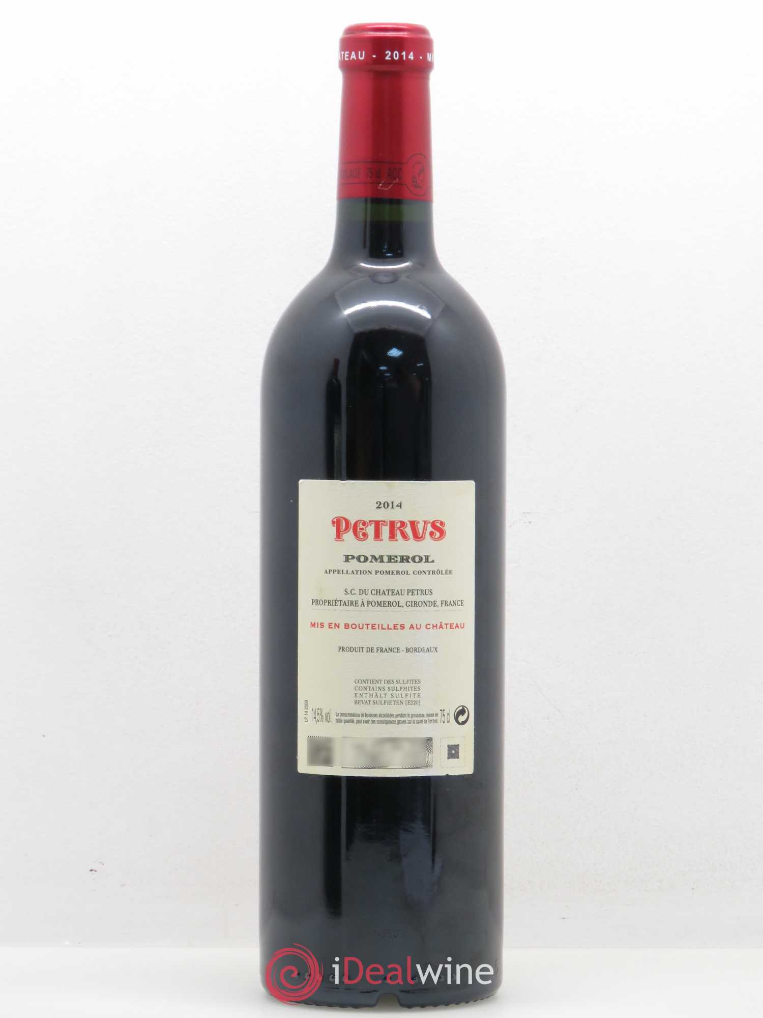 Petrus 2014 - Lot de 1 bouteille - 1